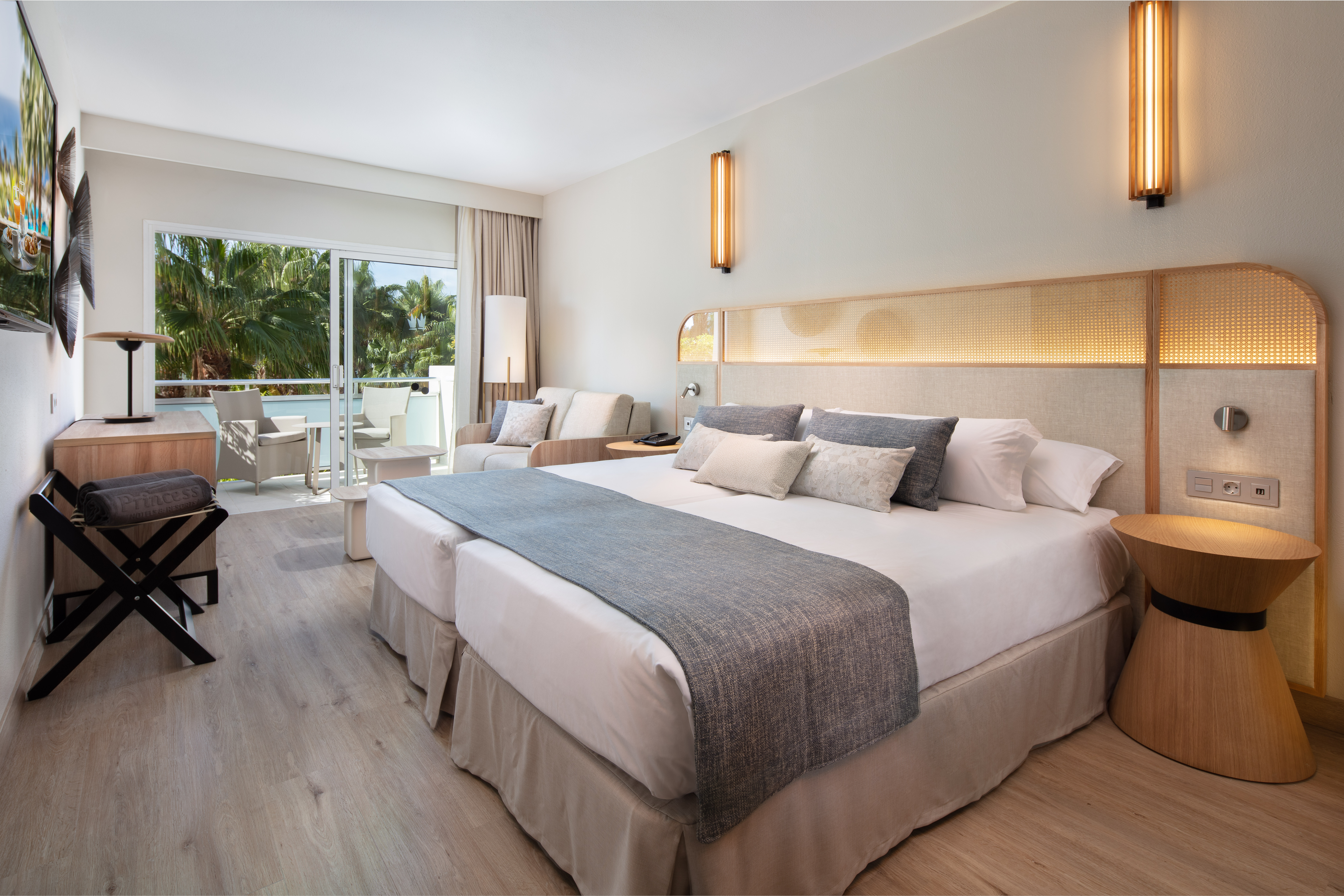 Habitación doble de 1 o 2 camas, 4 personas