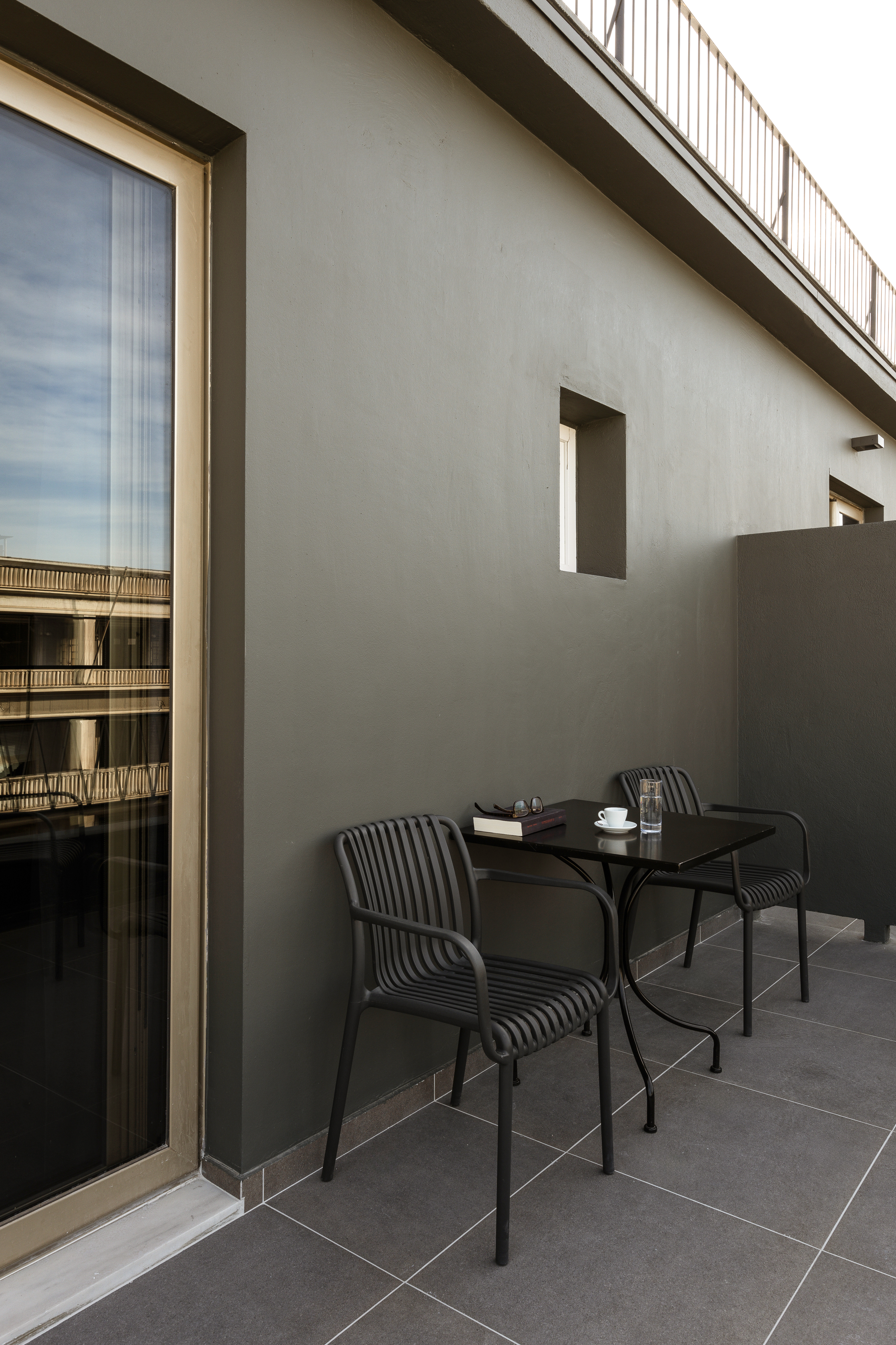Camera doppia, balcone