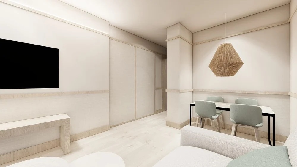 Apartamento, vistas al mar