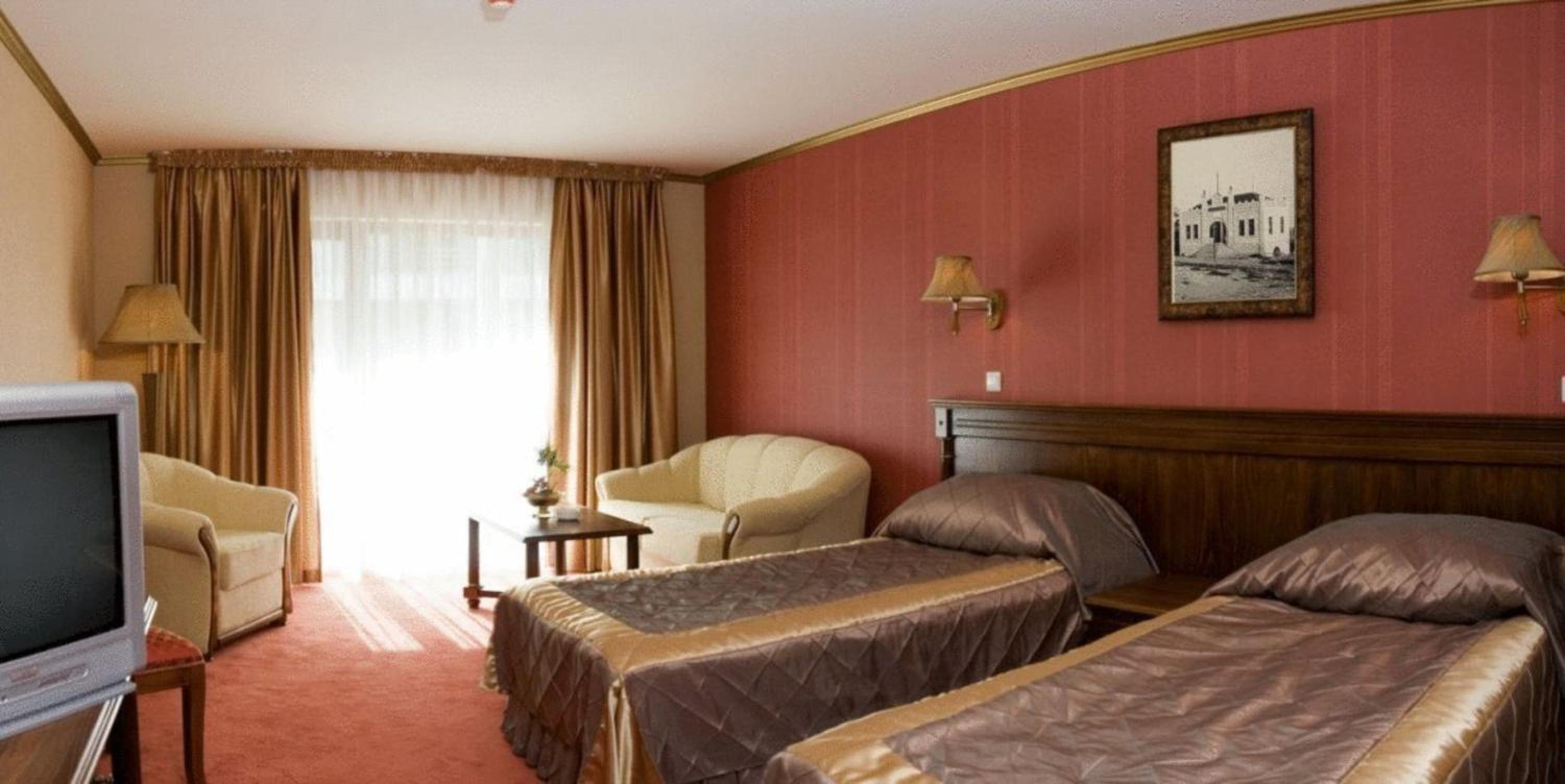 1 doppelbett oder 2 einzelbetten, seitlicher meerblick