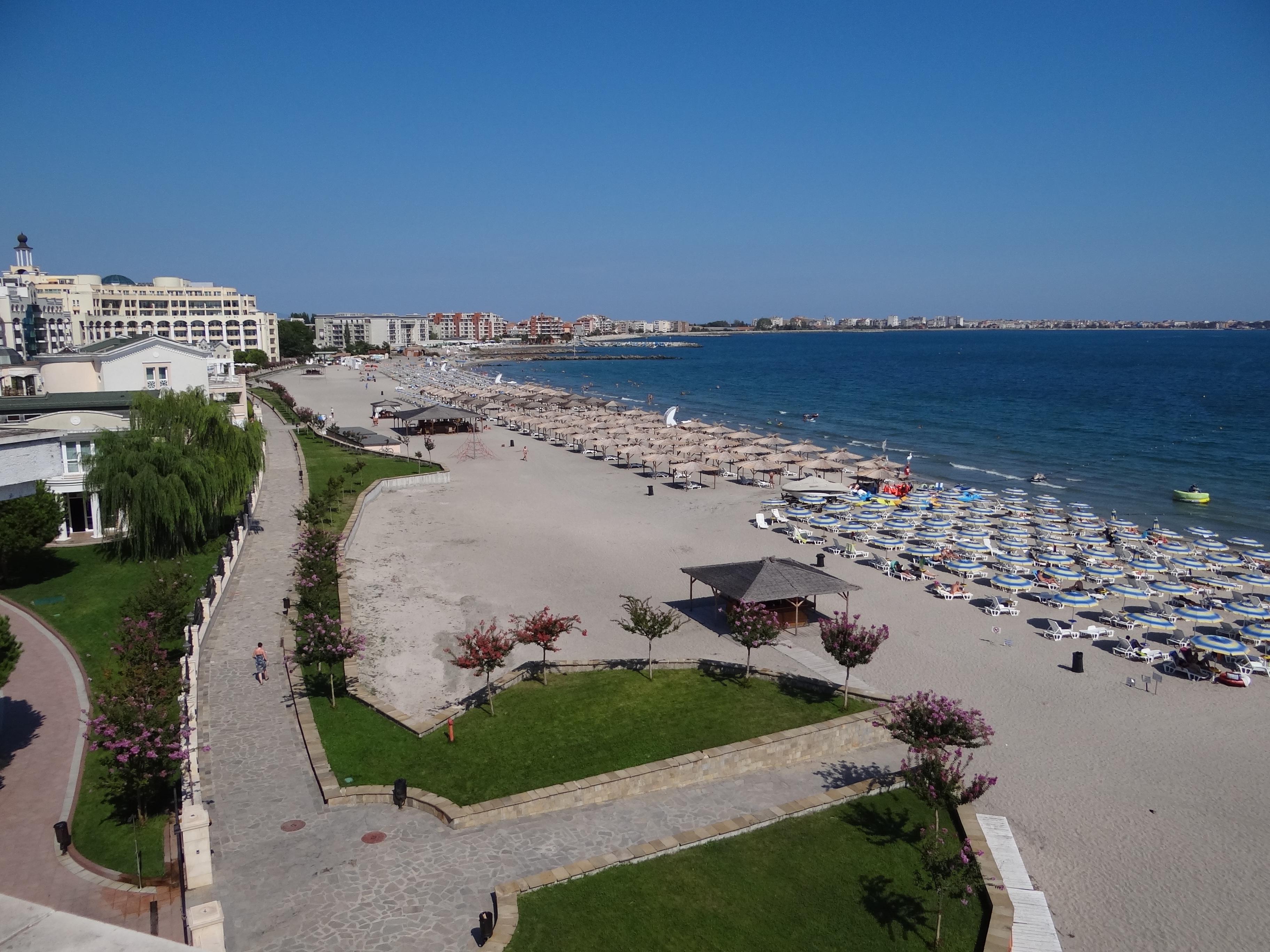Photo of Pomorie beach South - recommended for family travellers with kids