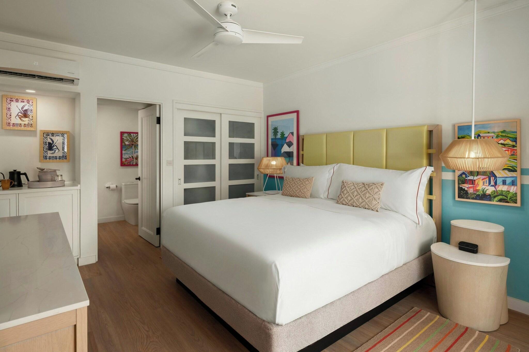 Chambre double, vue sur l’océan