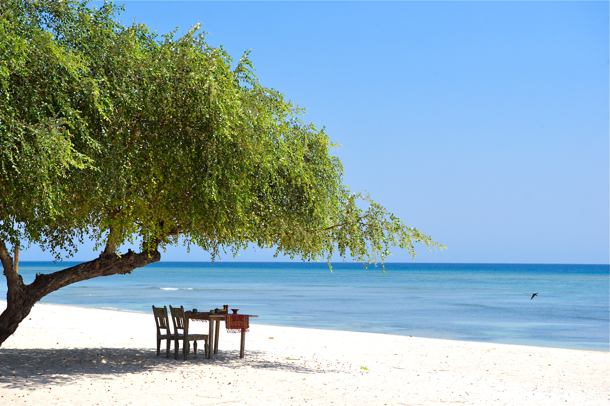 Fotografie cu Pantai Sire - locul popular printre cunoscătorii de relaxare