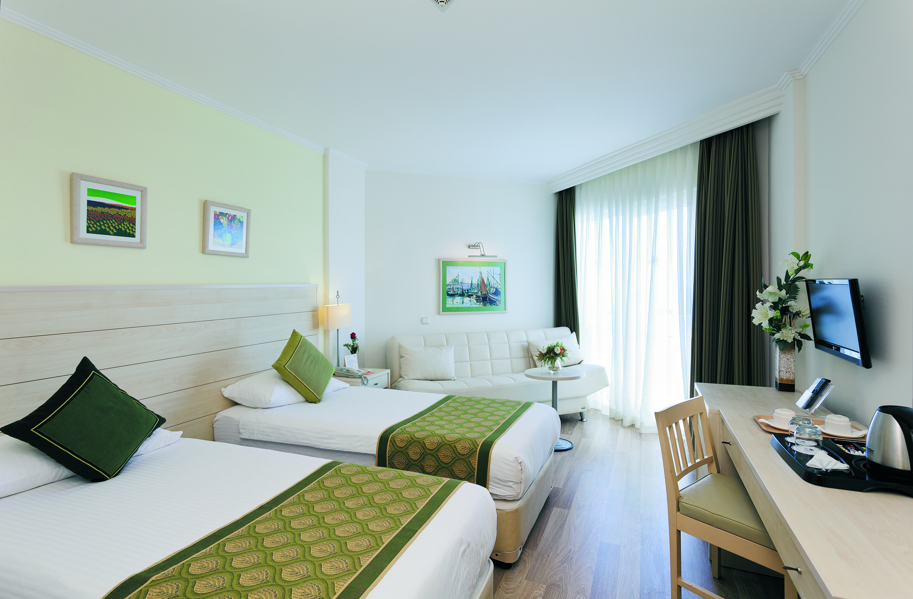 Doppelzimmer, poolblick