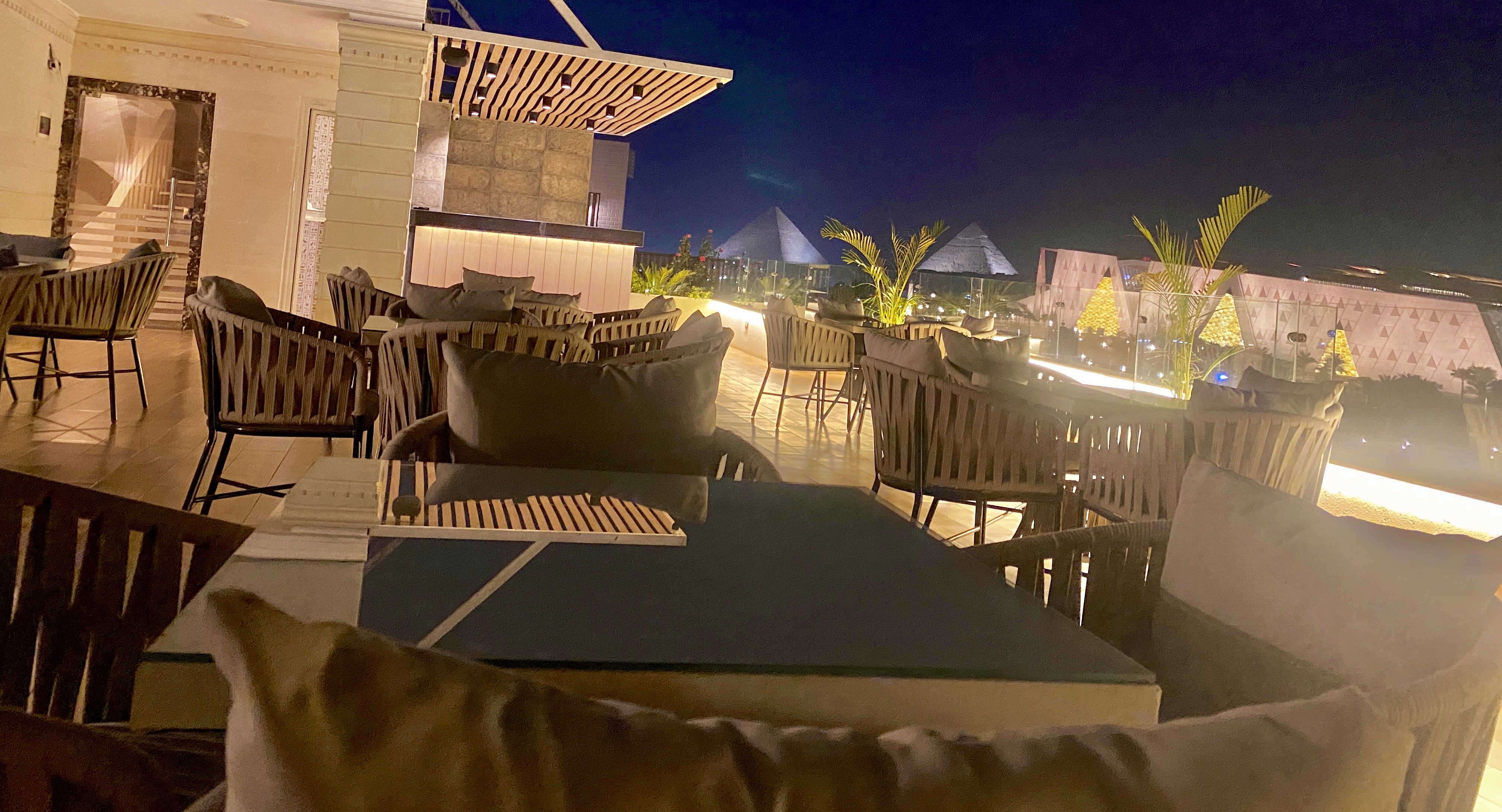 New Museum, Pyramids Inn