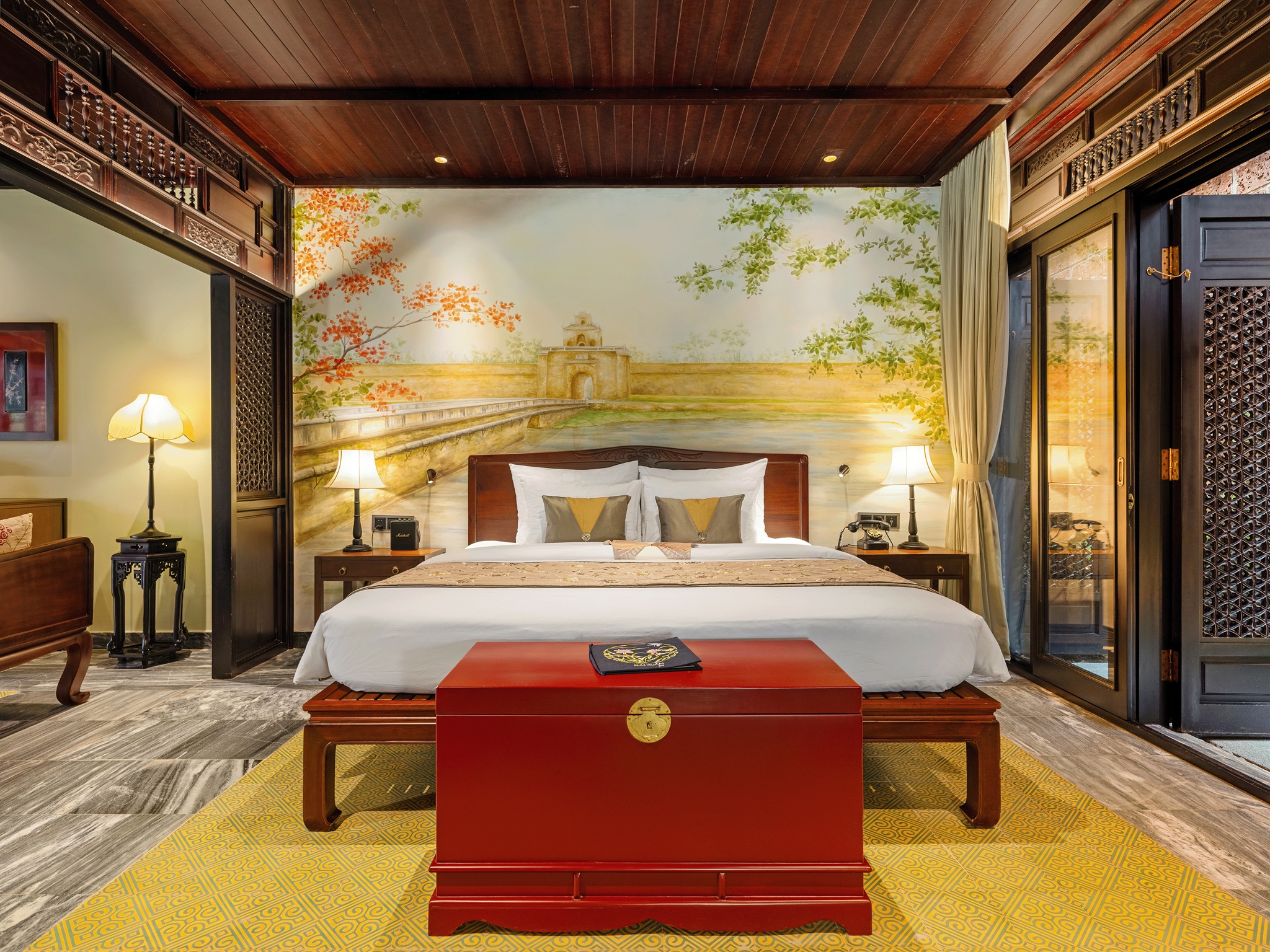 Ancient Hue Garden Houses by null