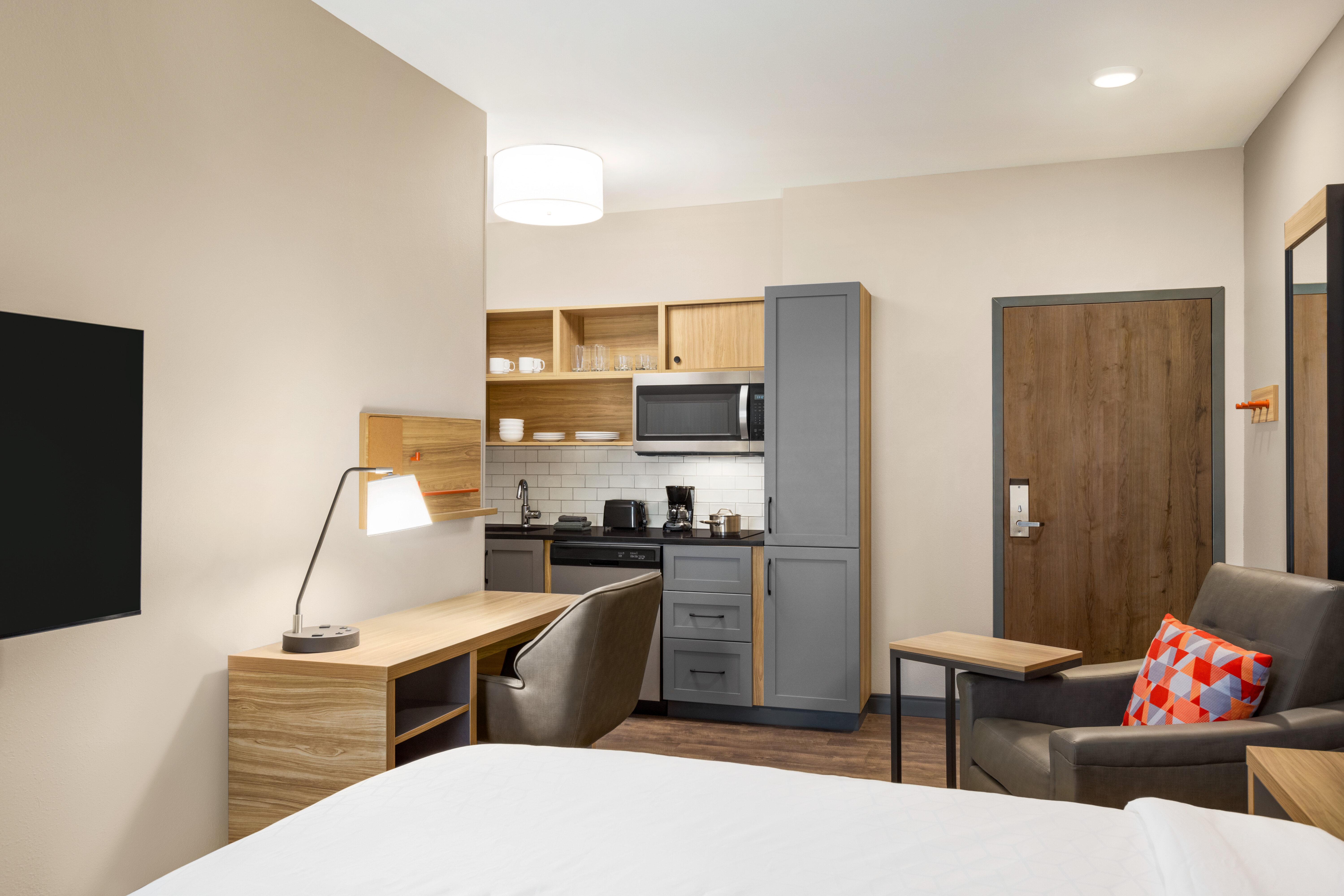 Chambre double, studio, accessible