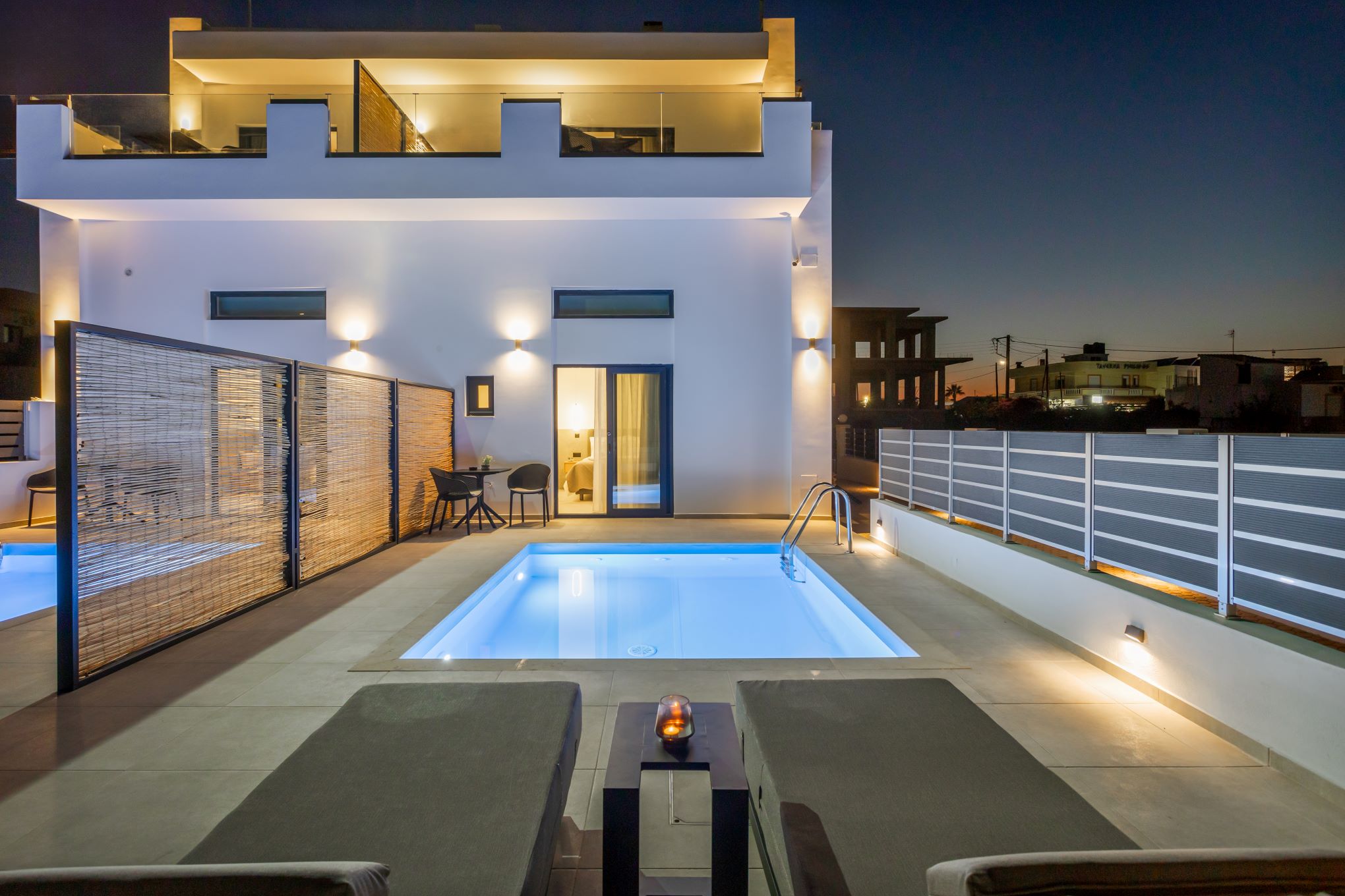 Suite, deluxe, piscine privée