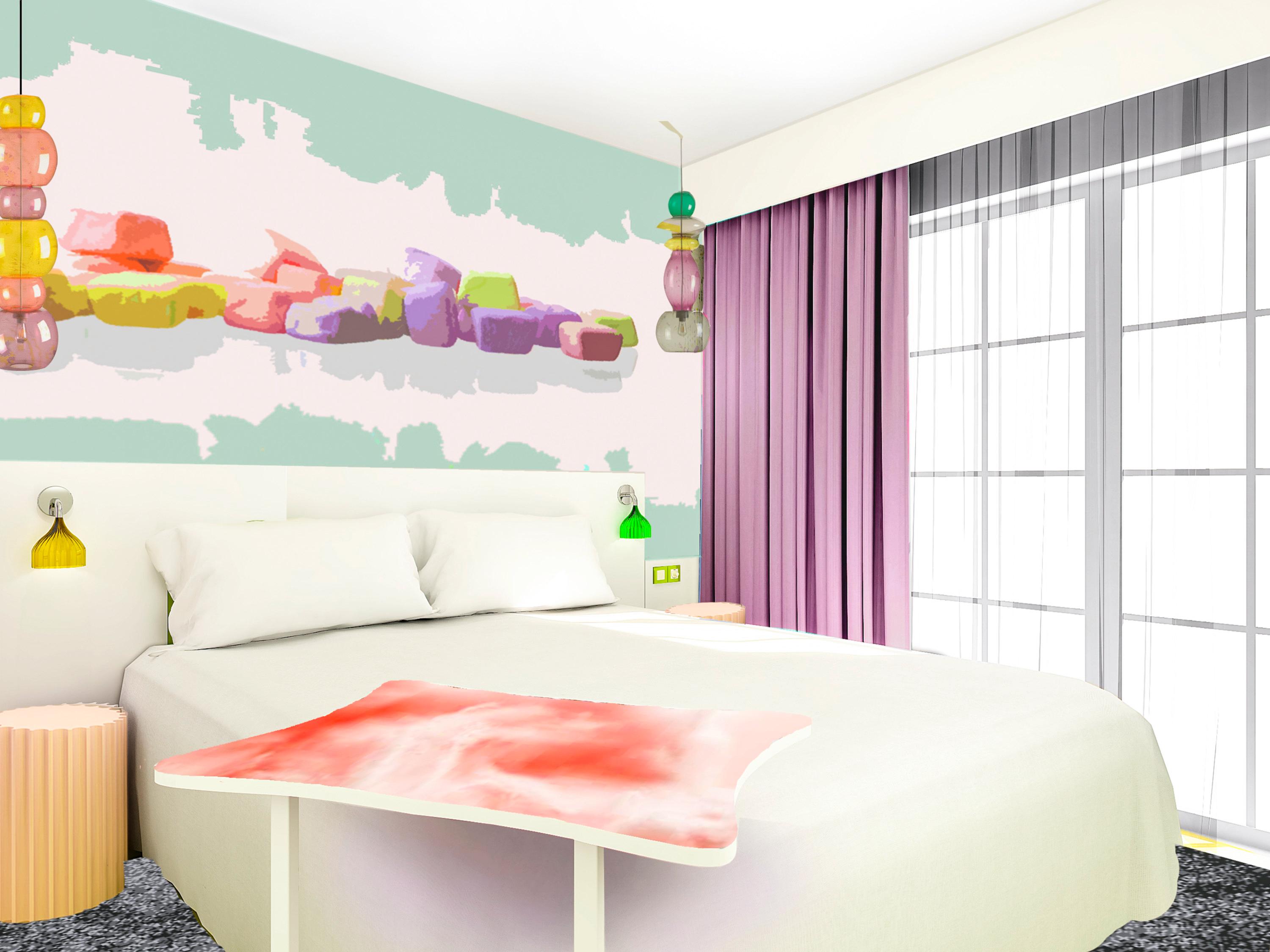 Chambre individuelle, accessible