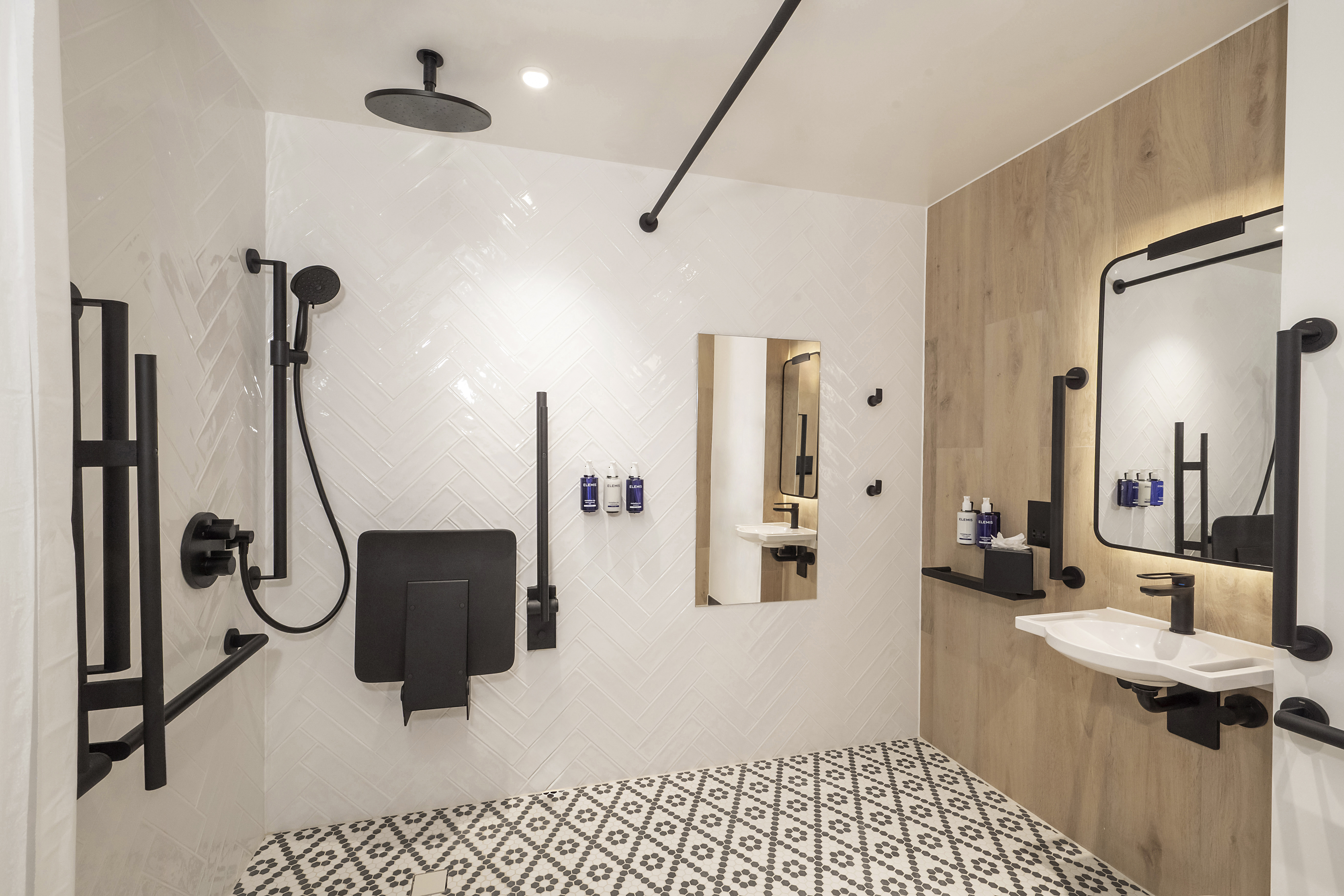 Chambre avec 2 lits, accessible