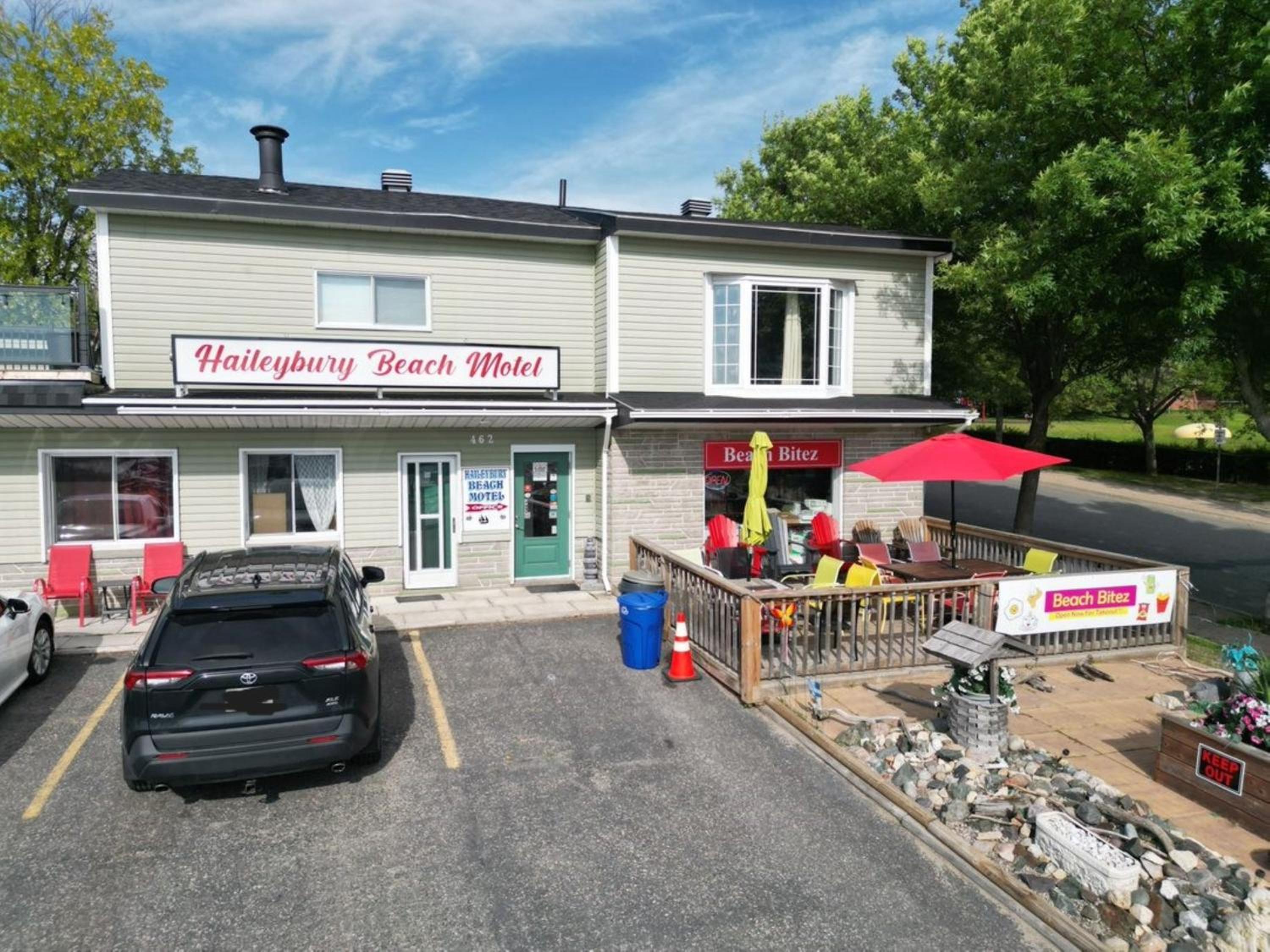 General view 1, Haileybury Beach Motel, Timiskaming