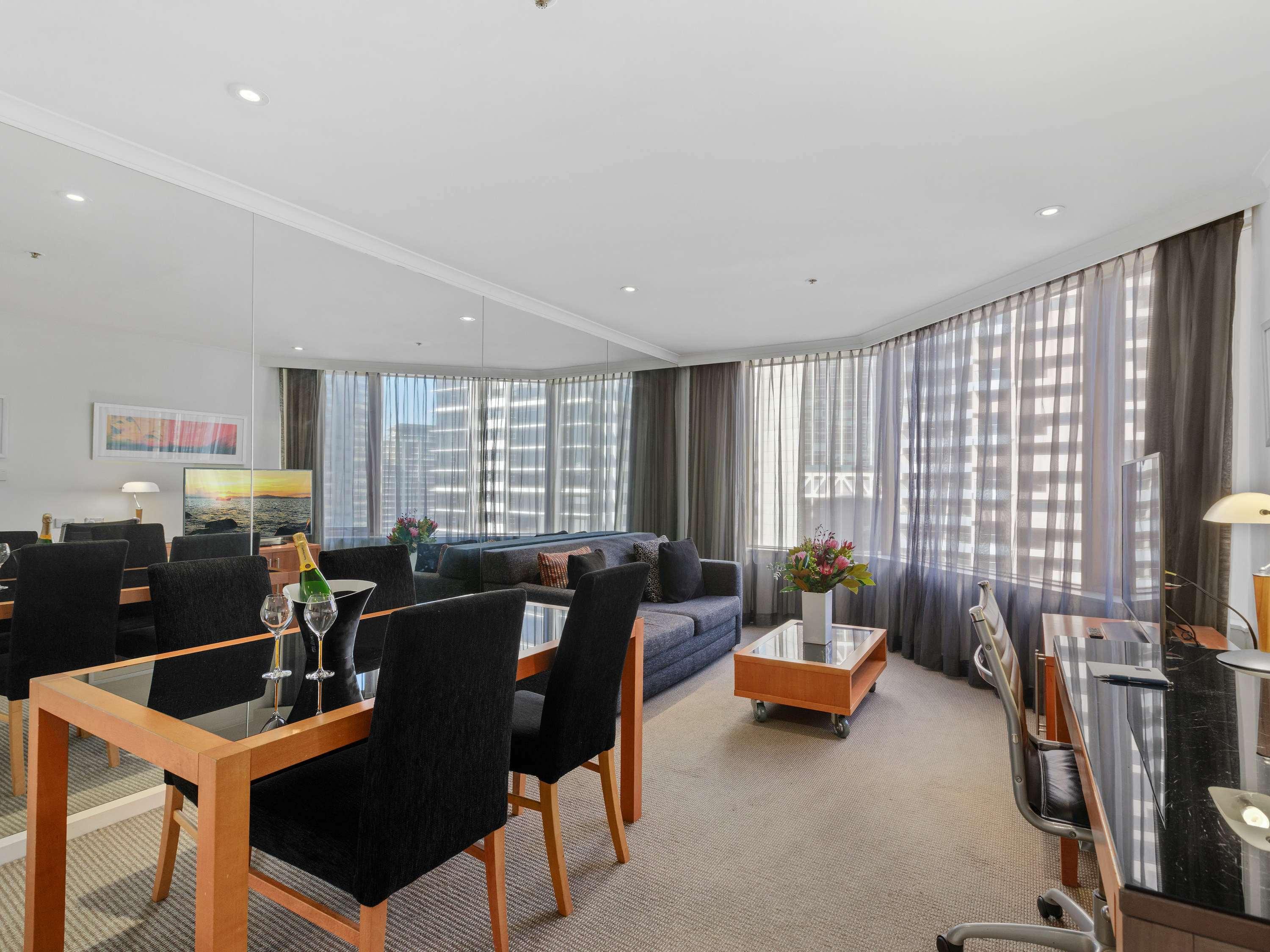 Appartement, deluxe, vue sur la ville