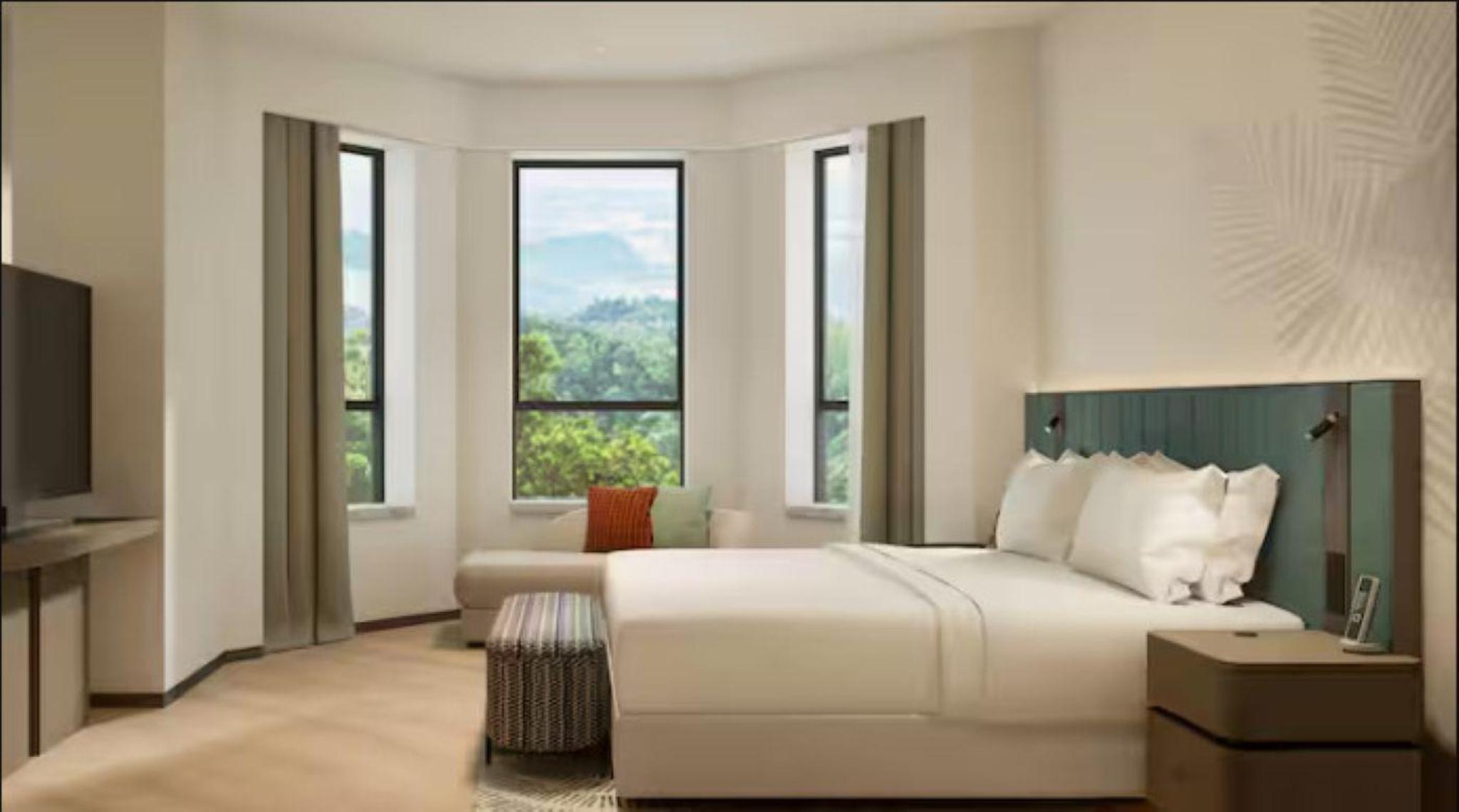 Bedroom 3, Hilton Garden Inn Yingkou Zhanqian, Tieling