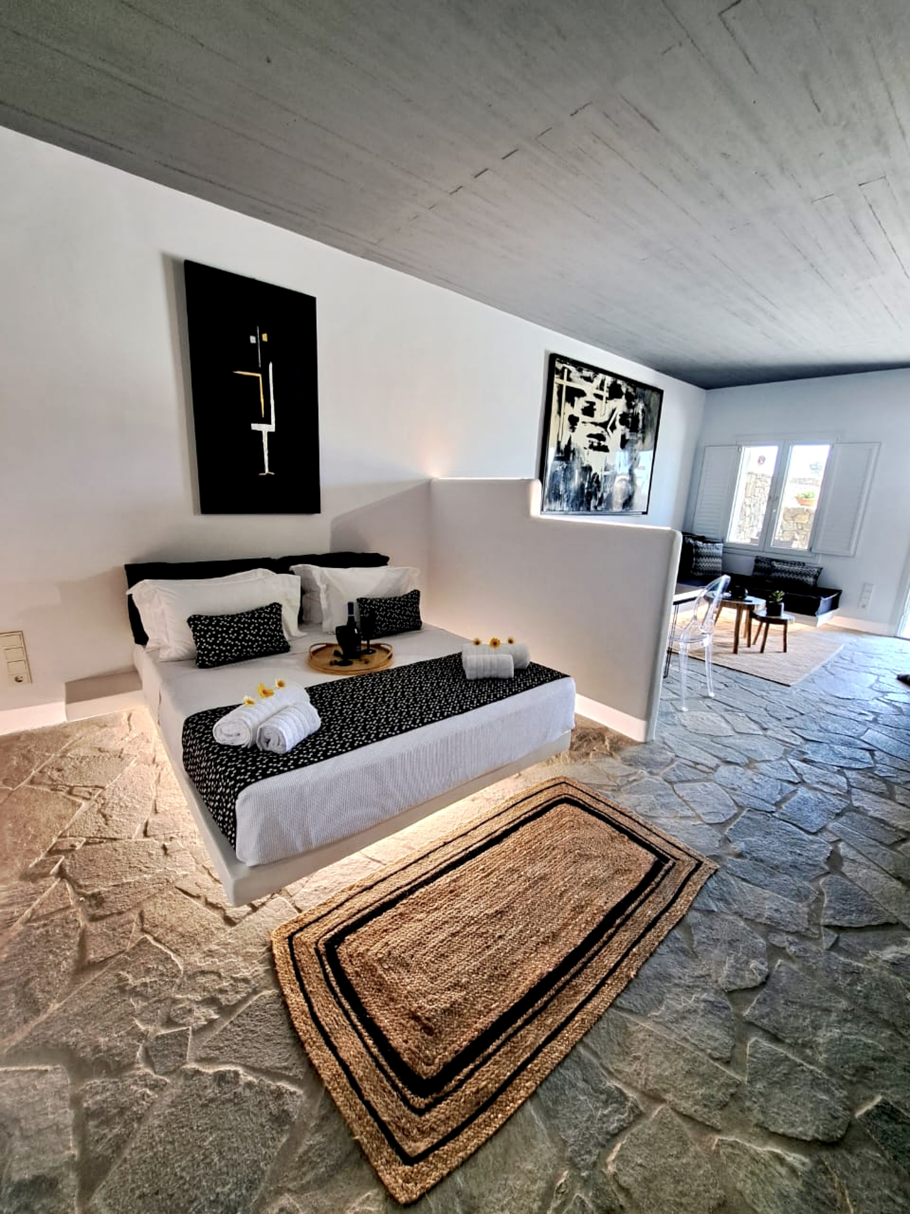 Mykonos Dot Art Homes