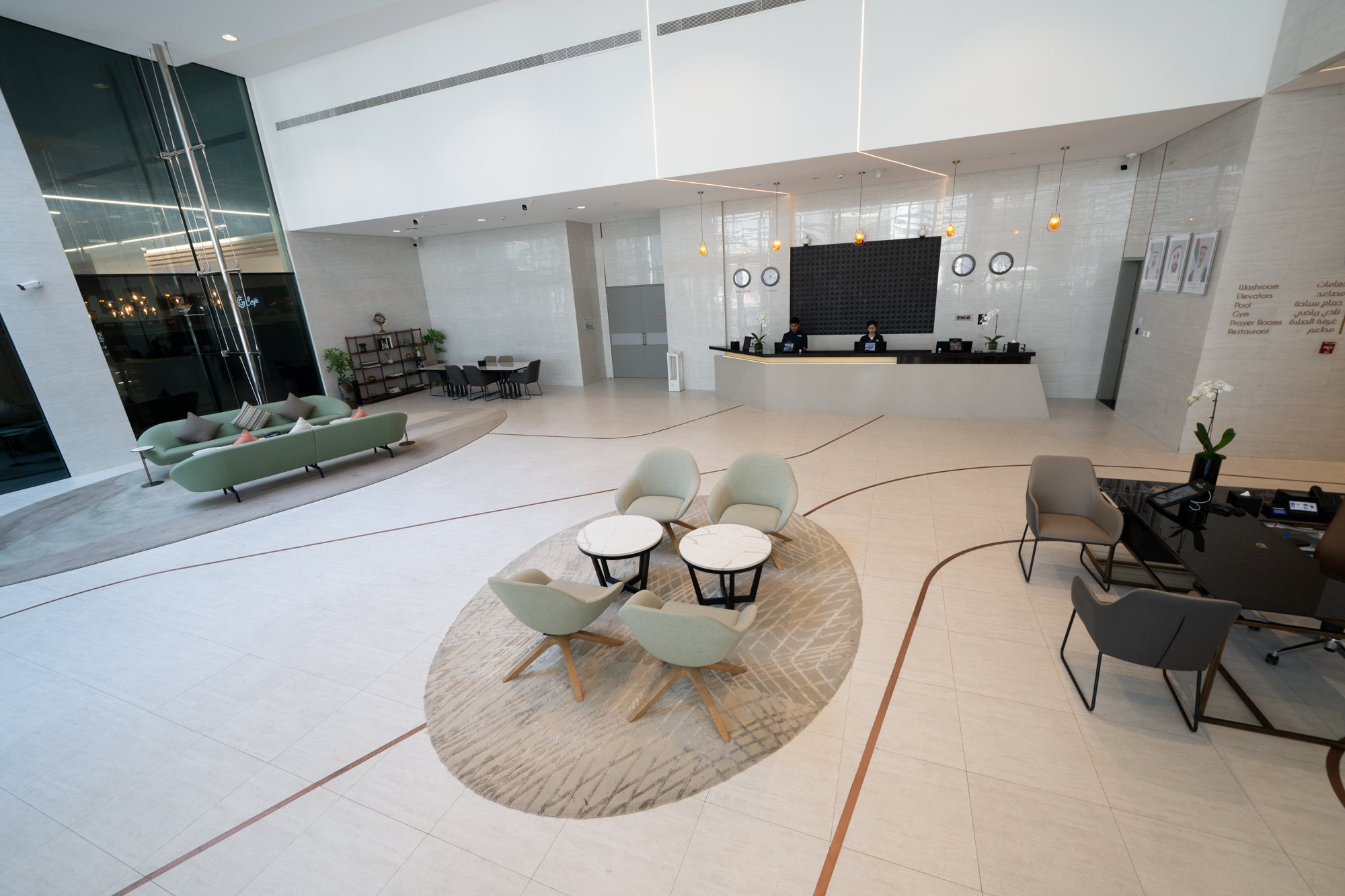 Lobby 5, Capital Suites Hotel Apartments, Abu Dhabi City