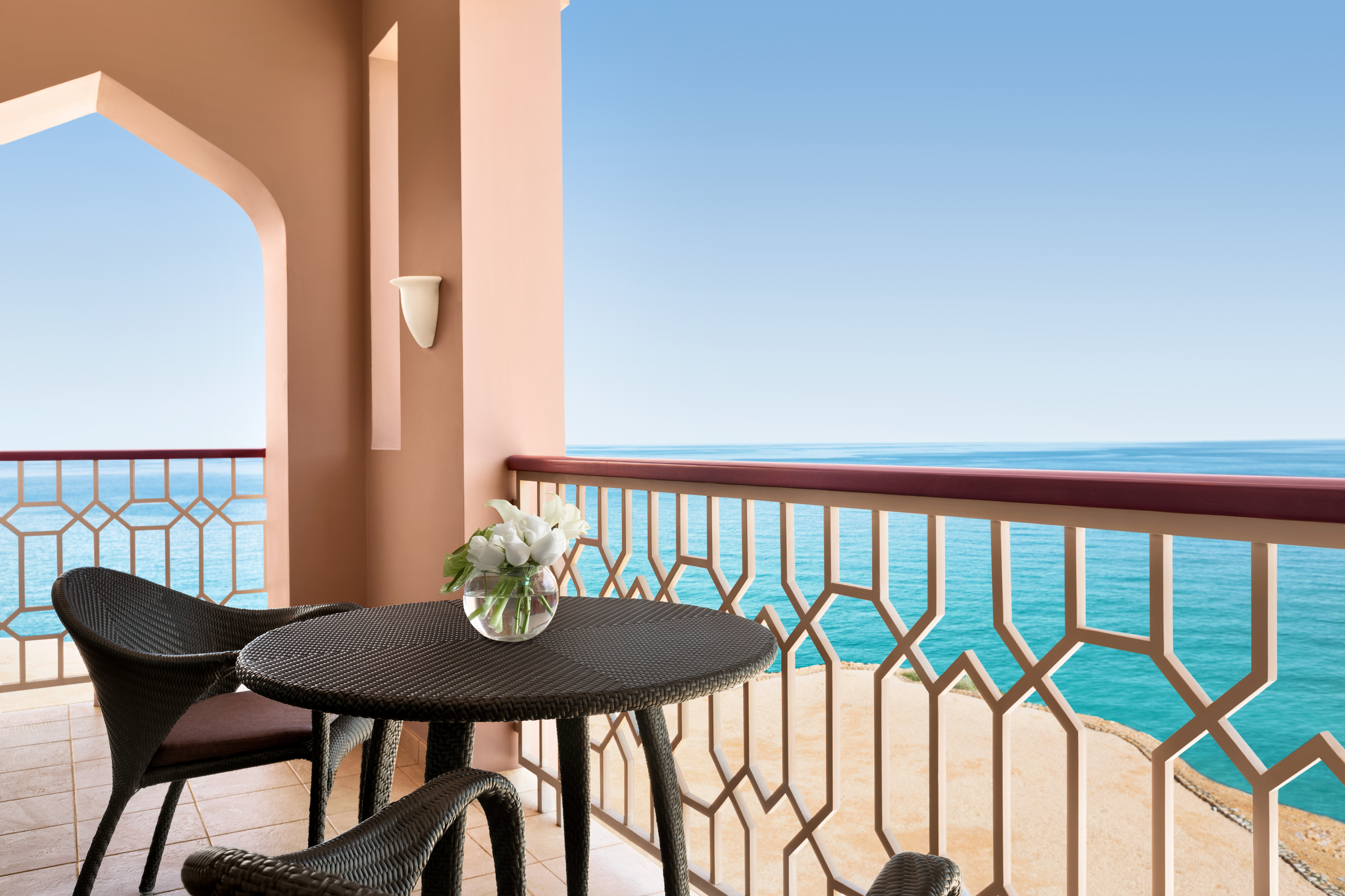 Chambre double, vue sur la mer