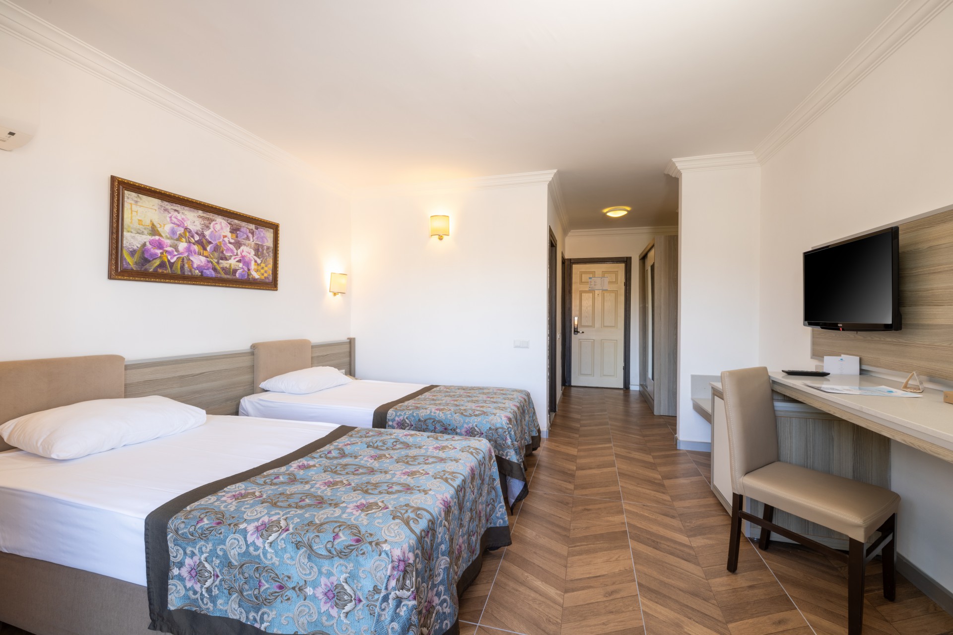 Chambre double, en bord de mer