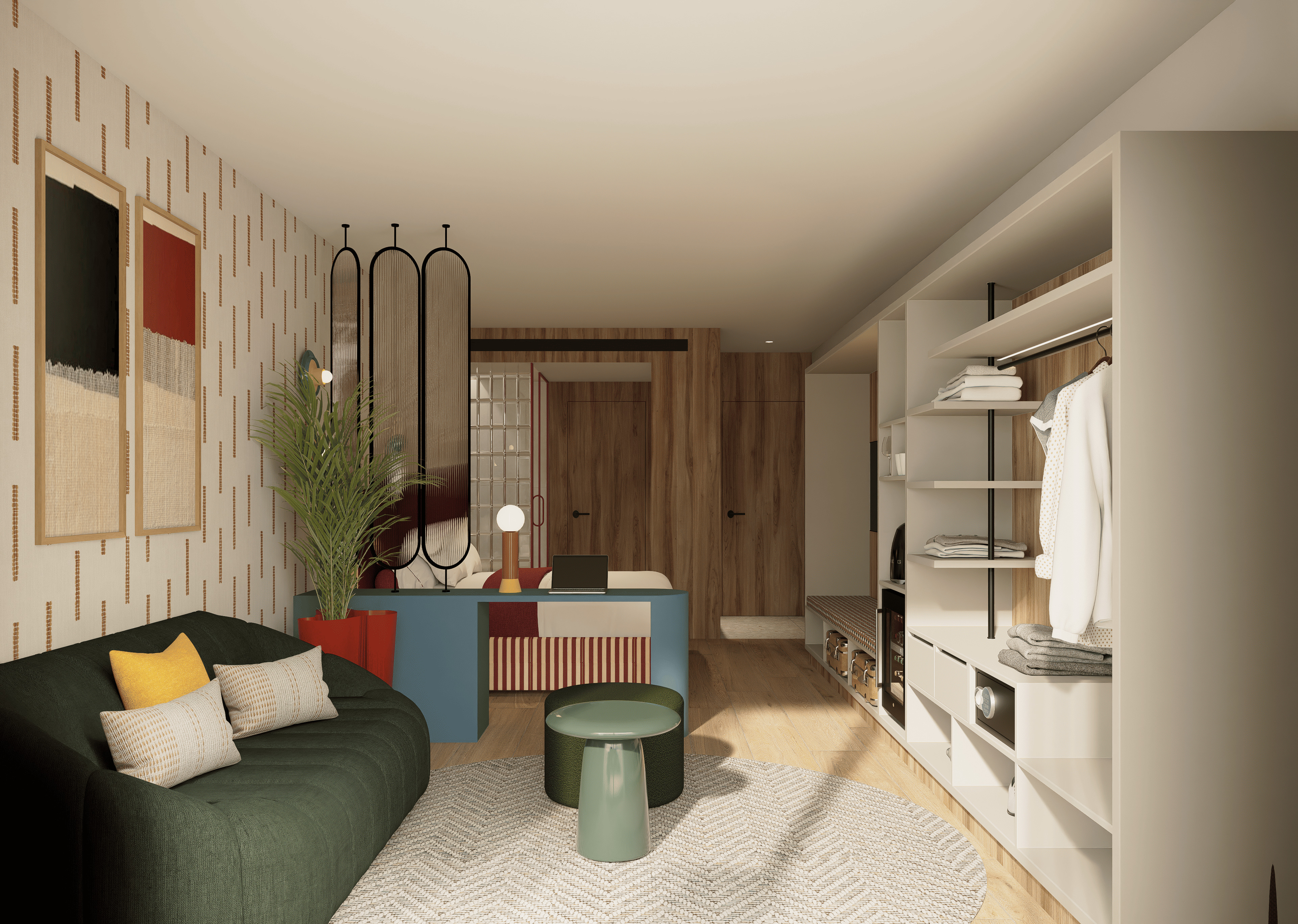 Suite, poolblick