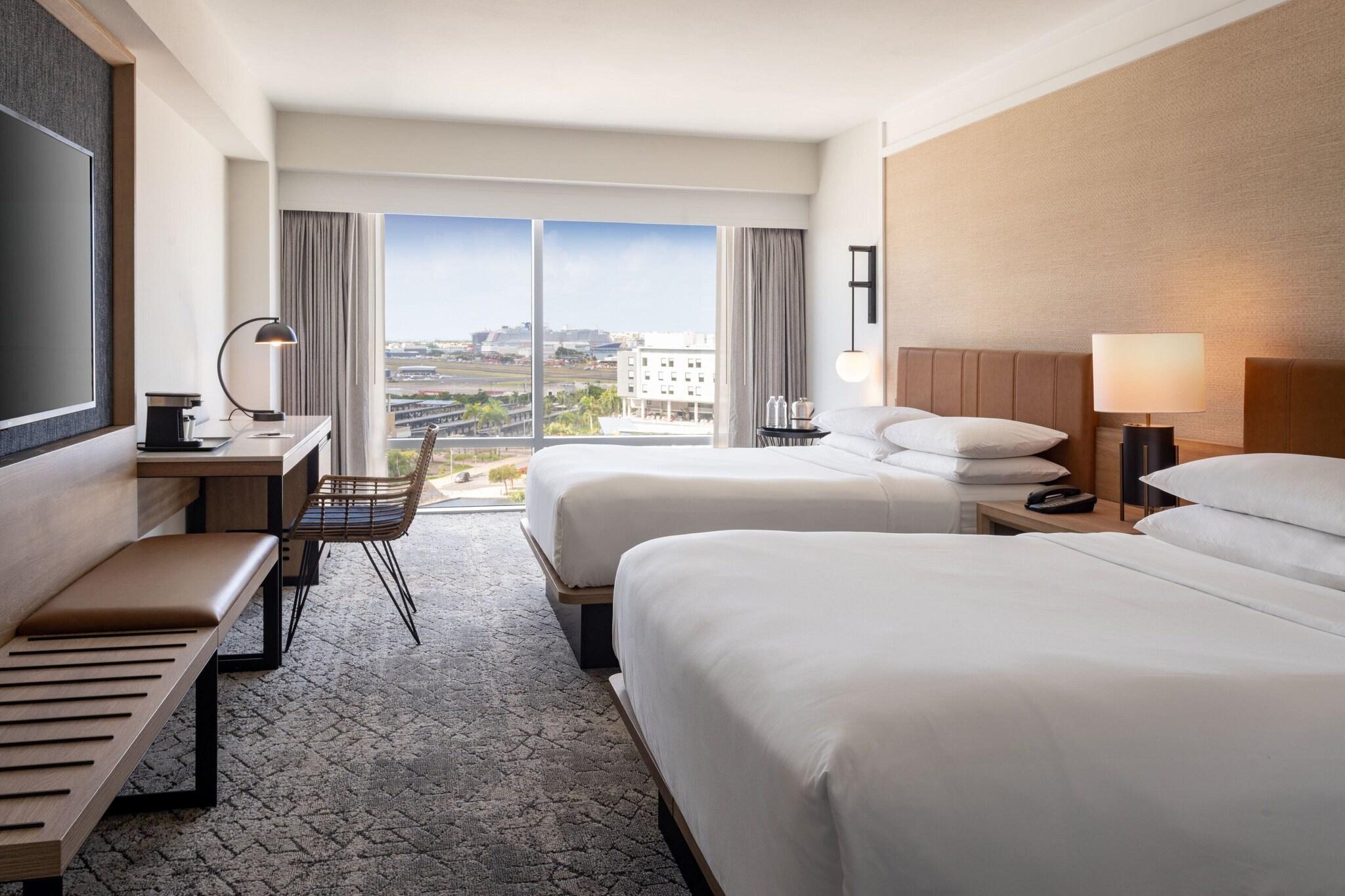 Habitación, superior, vistas a la bahía