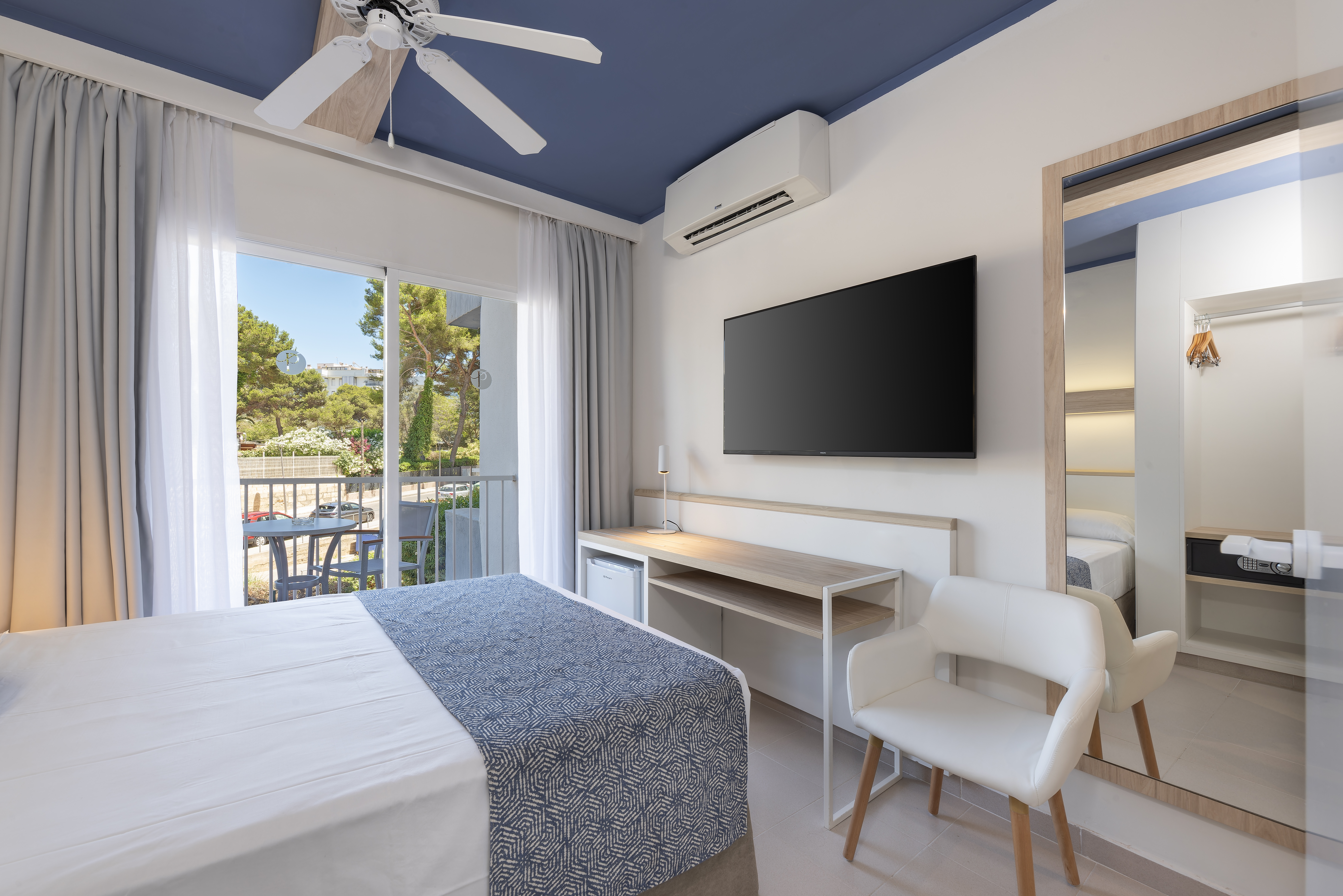 Habitación individual, balcón
