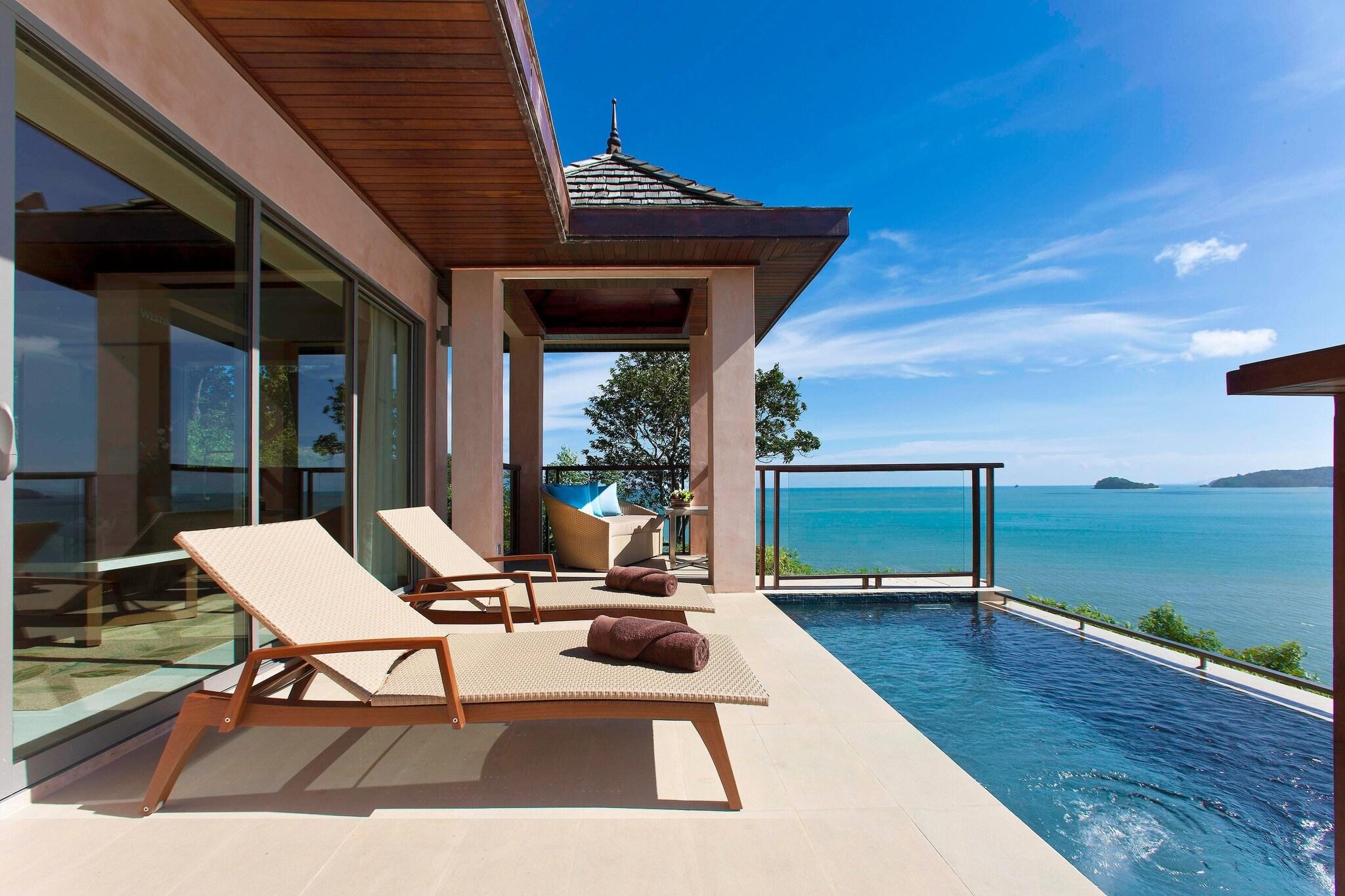 Villa, vistas al océano