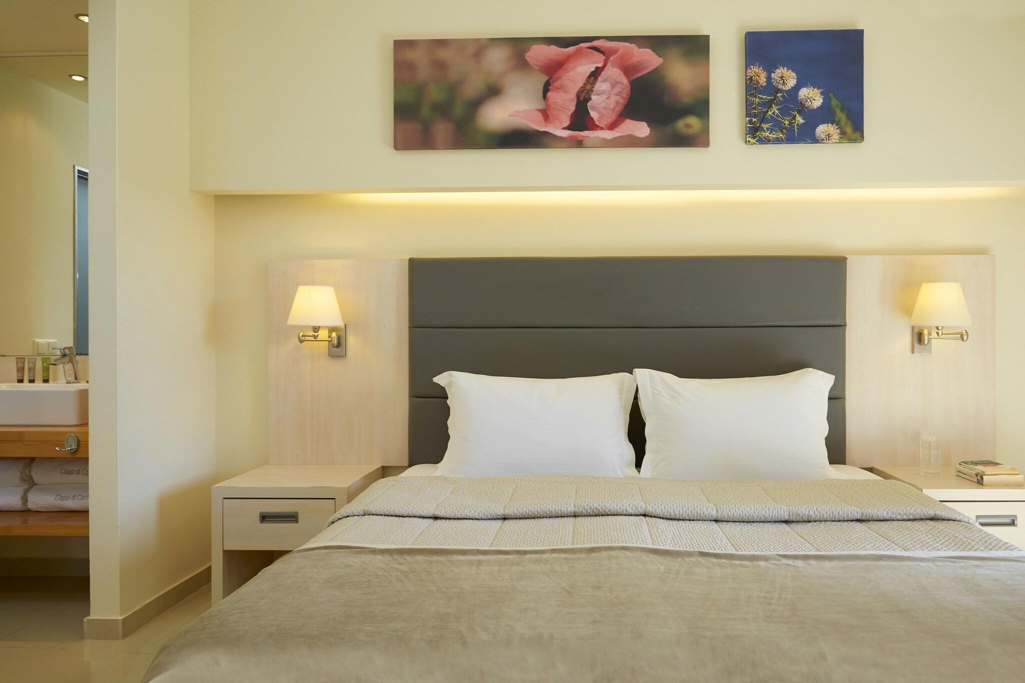 Twin room, garden view