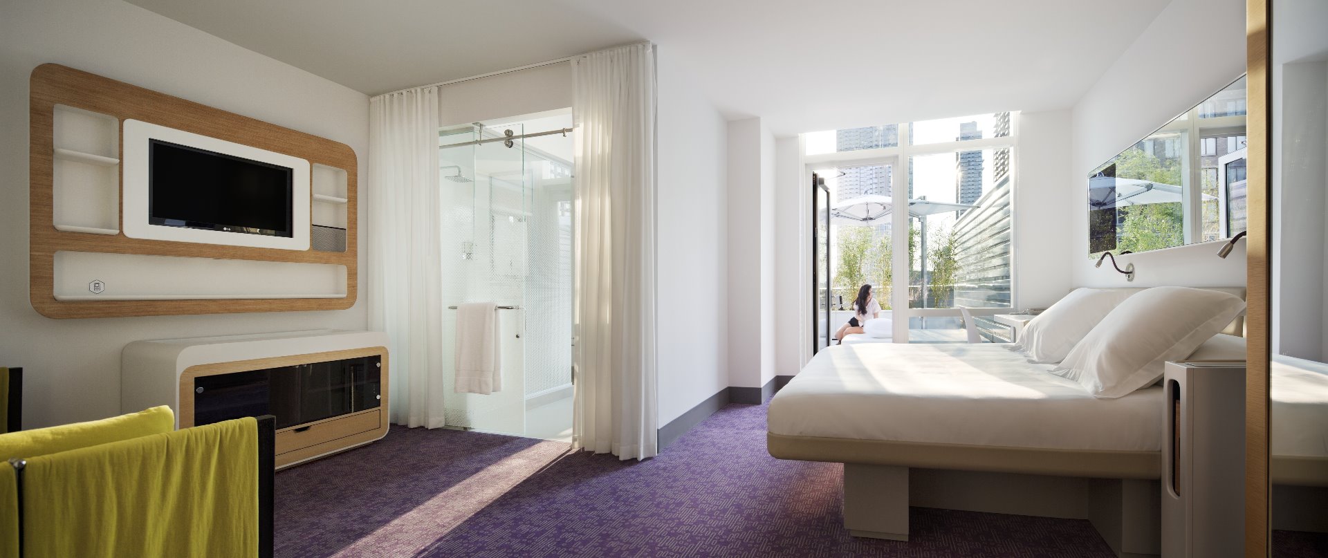 YOTEL New York Times Square by null