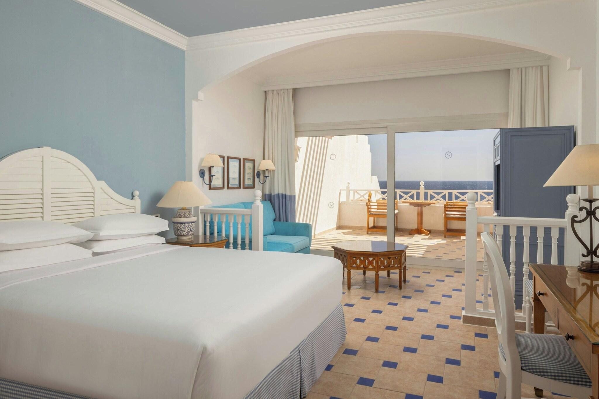 Habitación doble, vistas al mar, balcón
