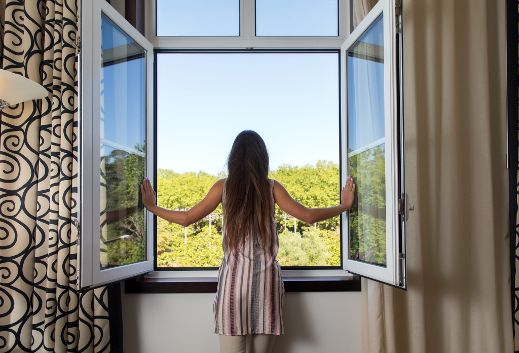 Single room, park view