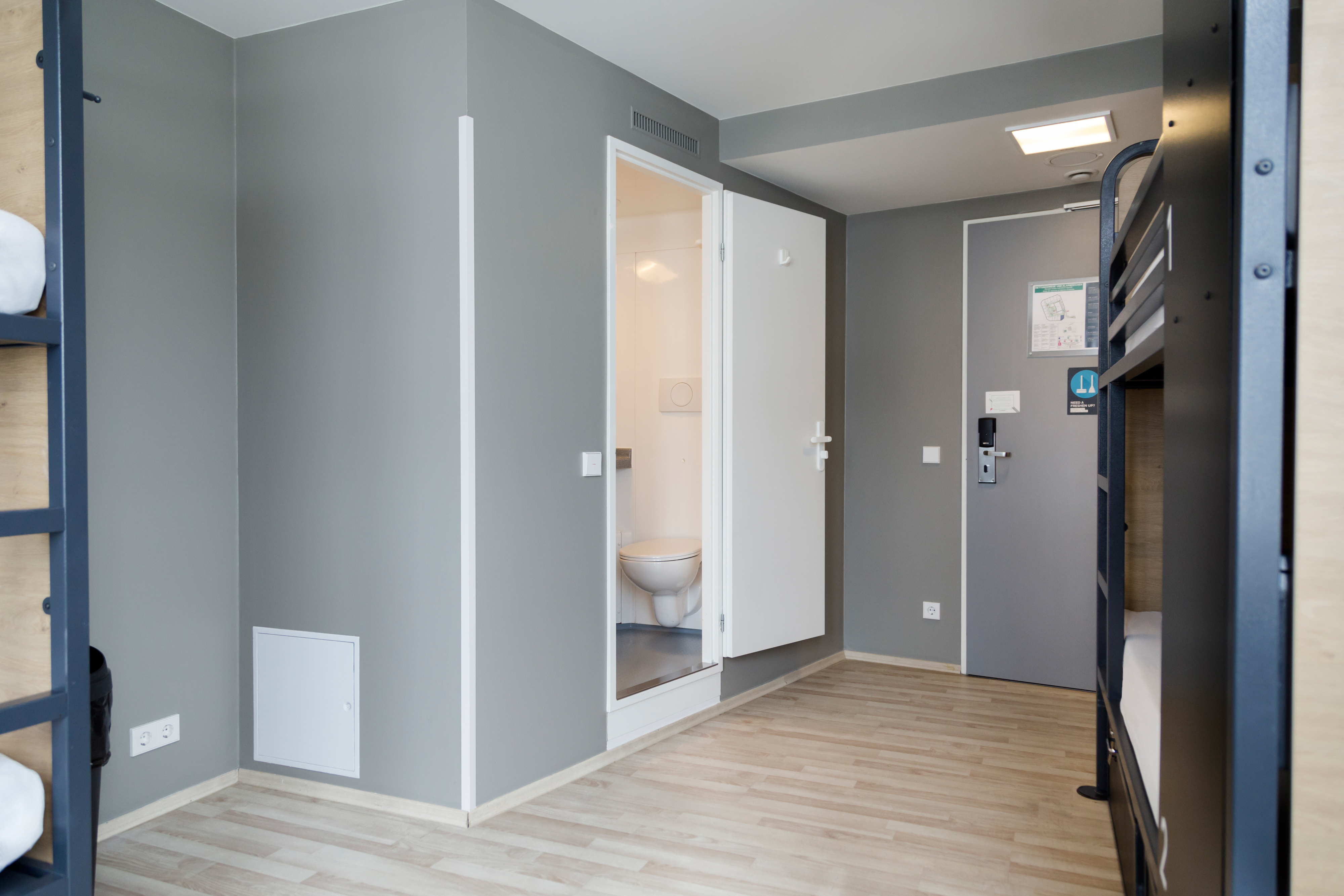 Vierbettzimmer, 4 betten