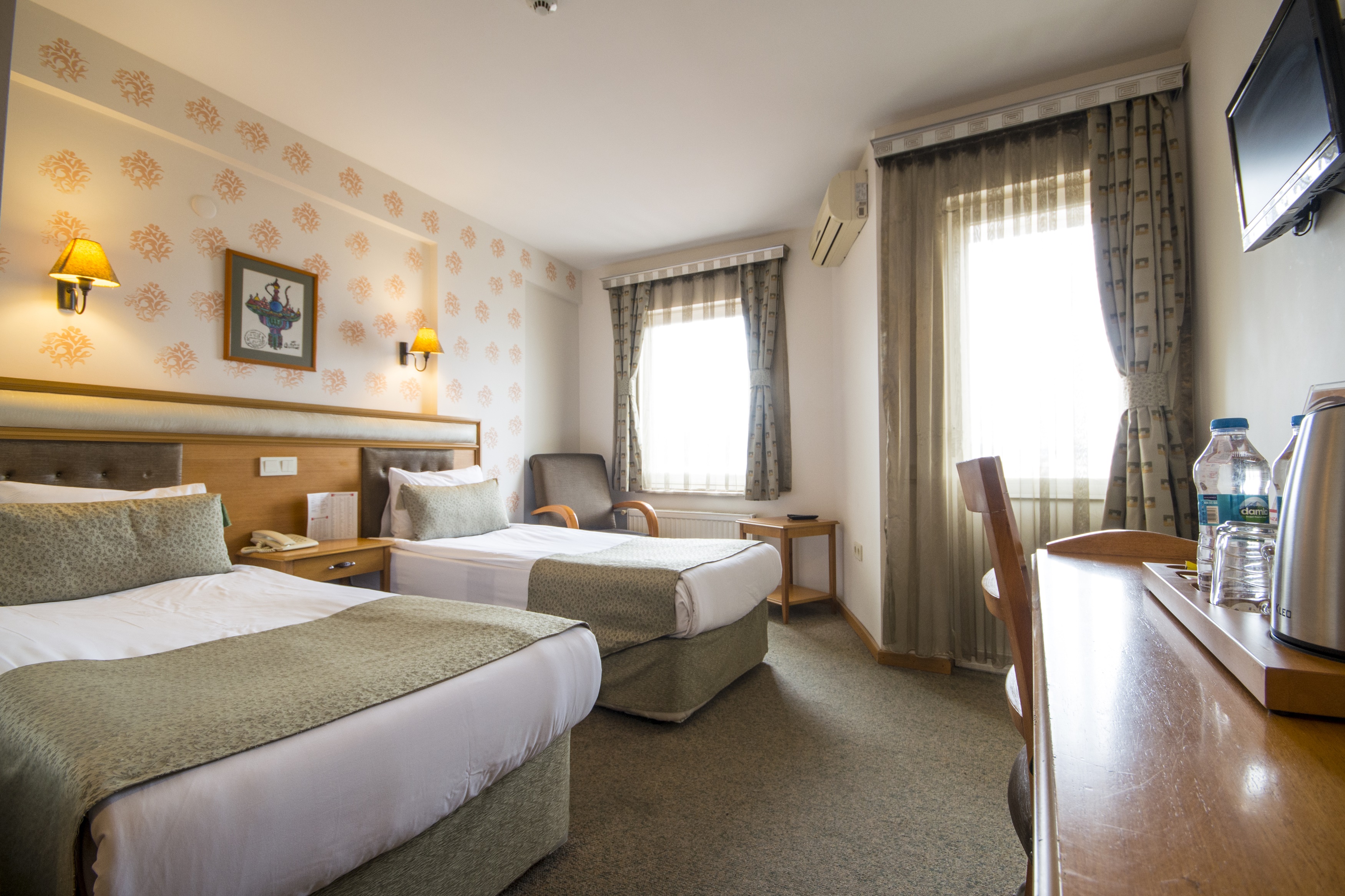 Chambre double avec 1 ou 2 lits