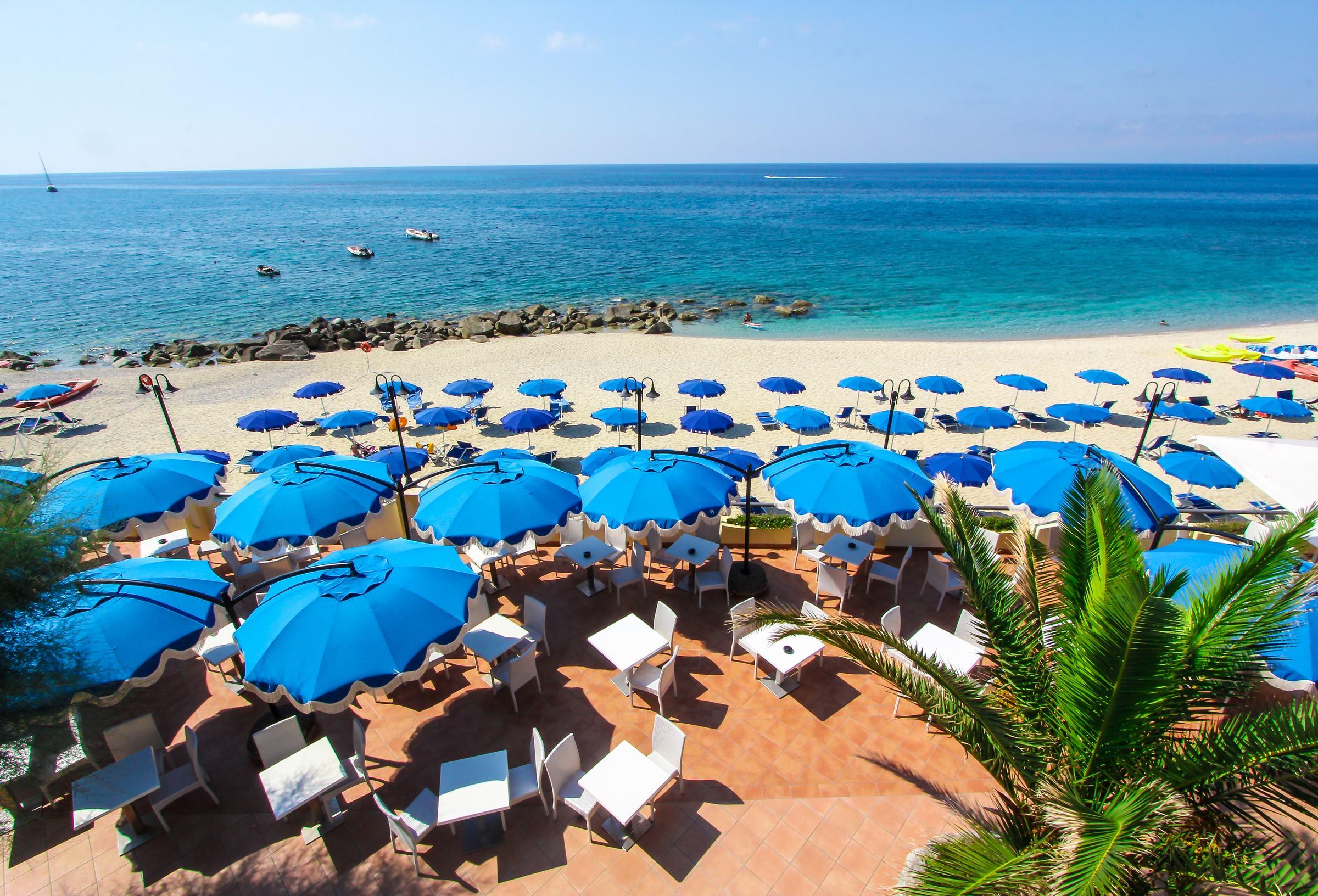 Foto di Spiaggia dell'Hotel San Giuseppe - luogo popolare tra gli intenditori del relax