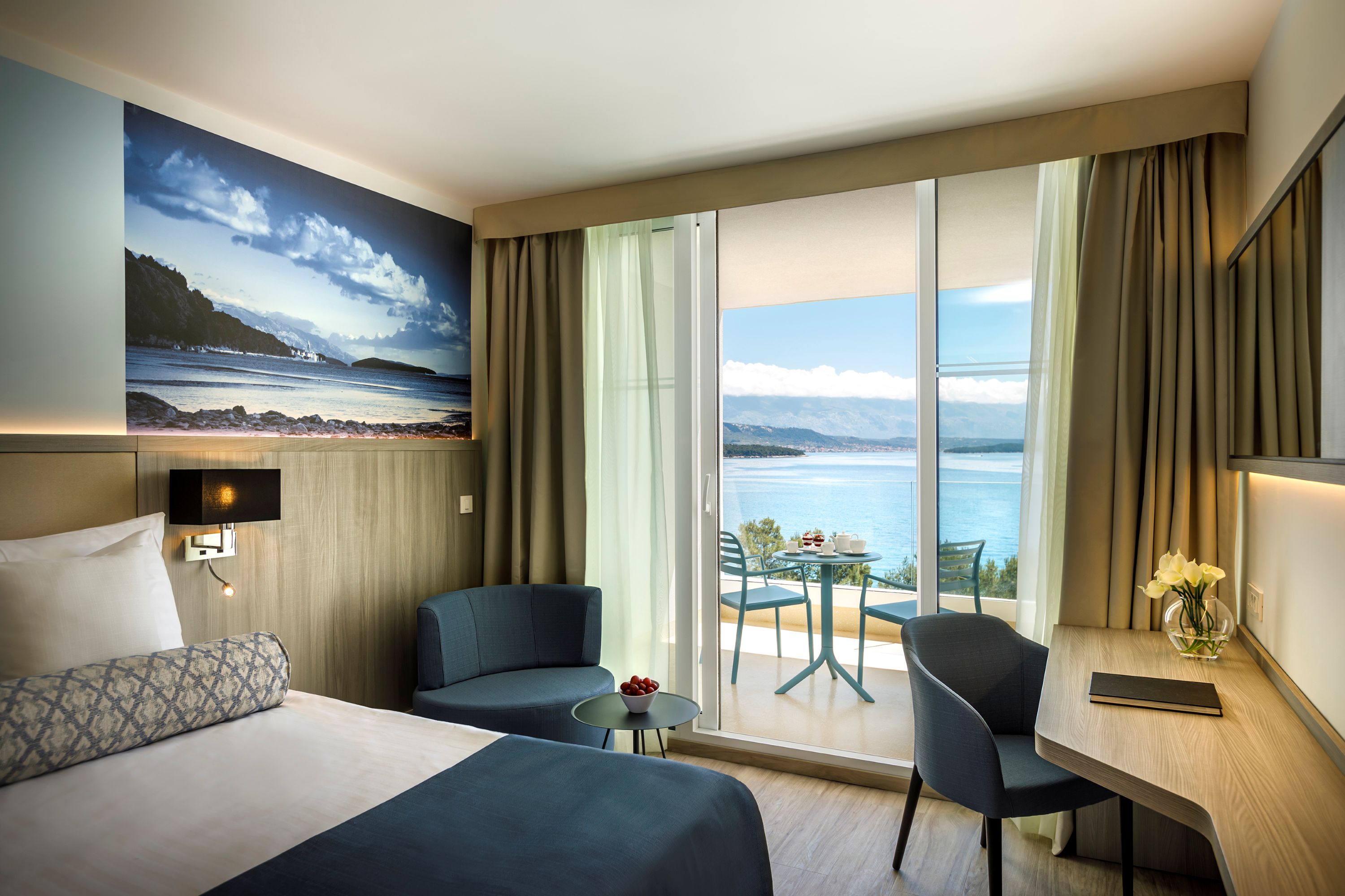 Double room, sea view, balcony