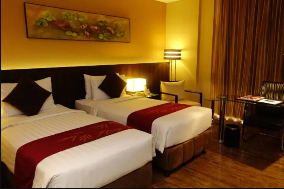 Chambre avec 2 lits, exécutif