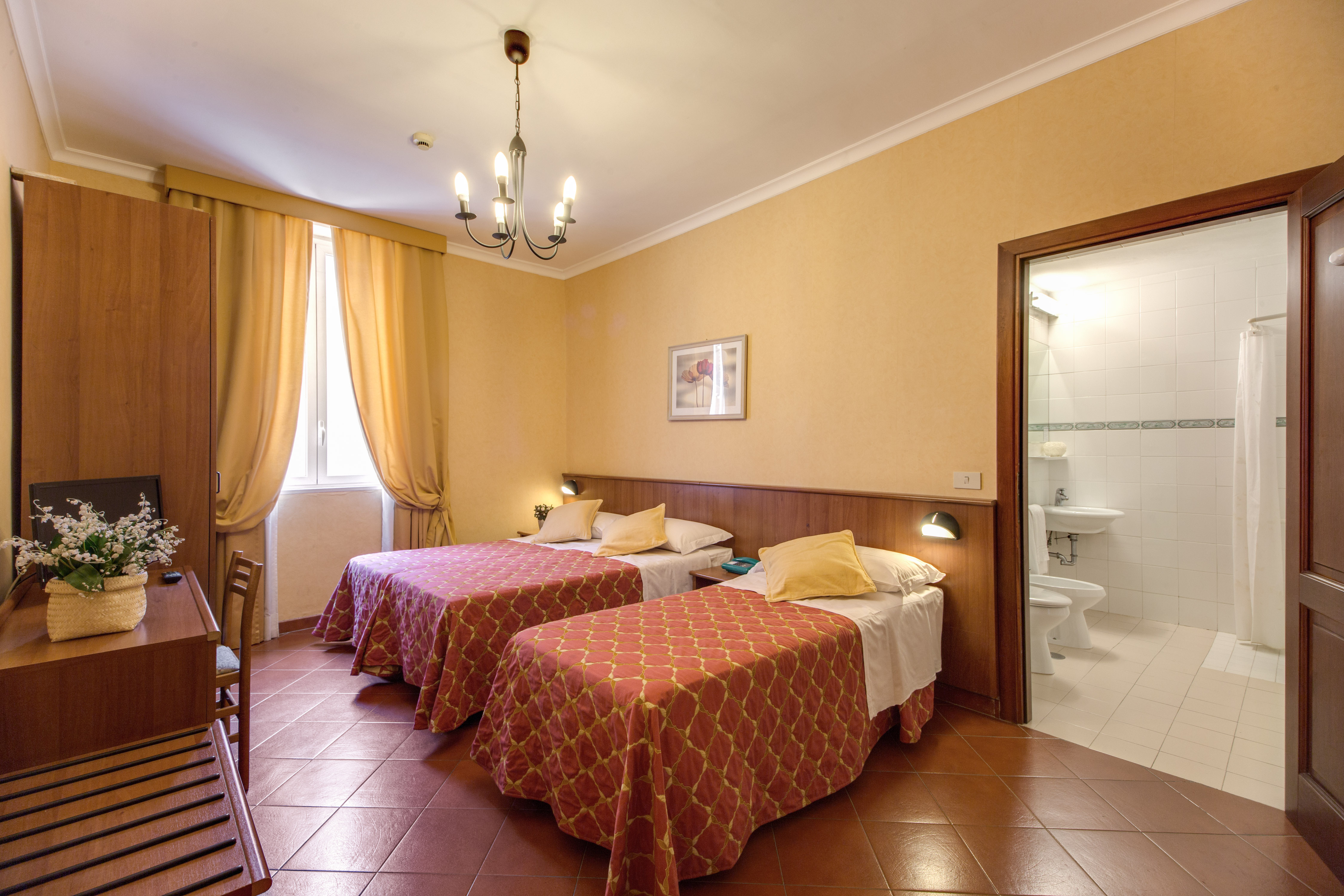 Chambre triple