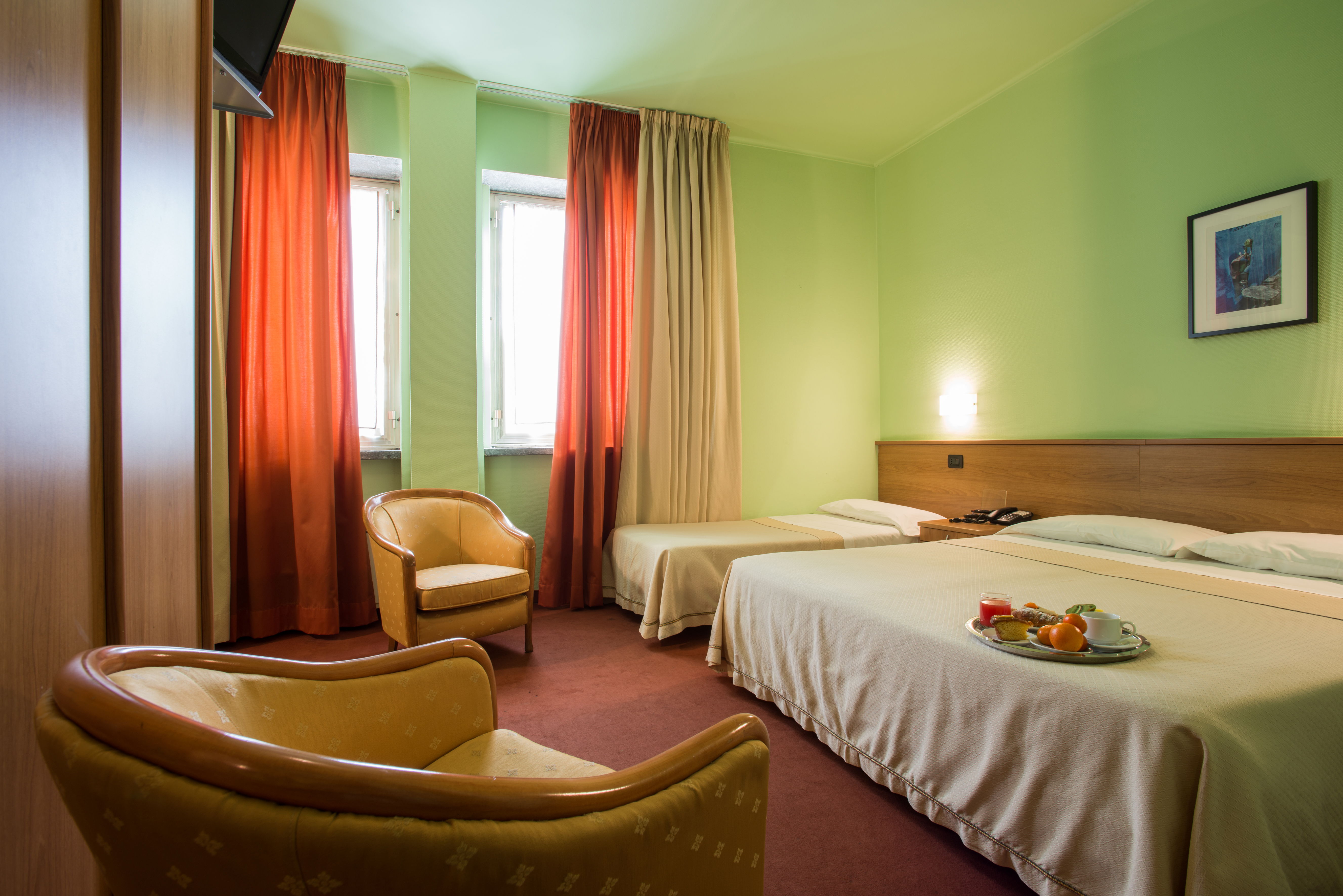 Chambre triple