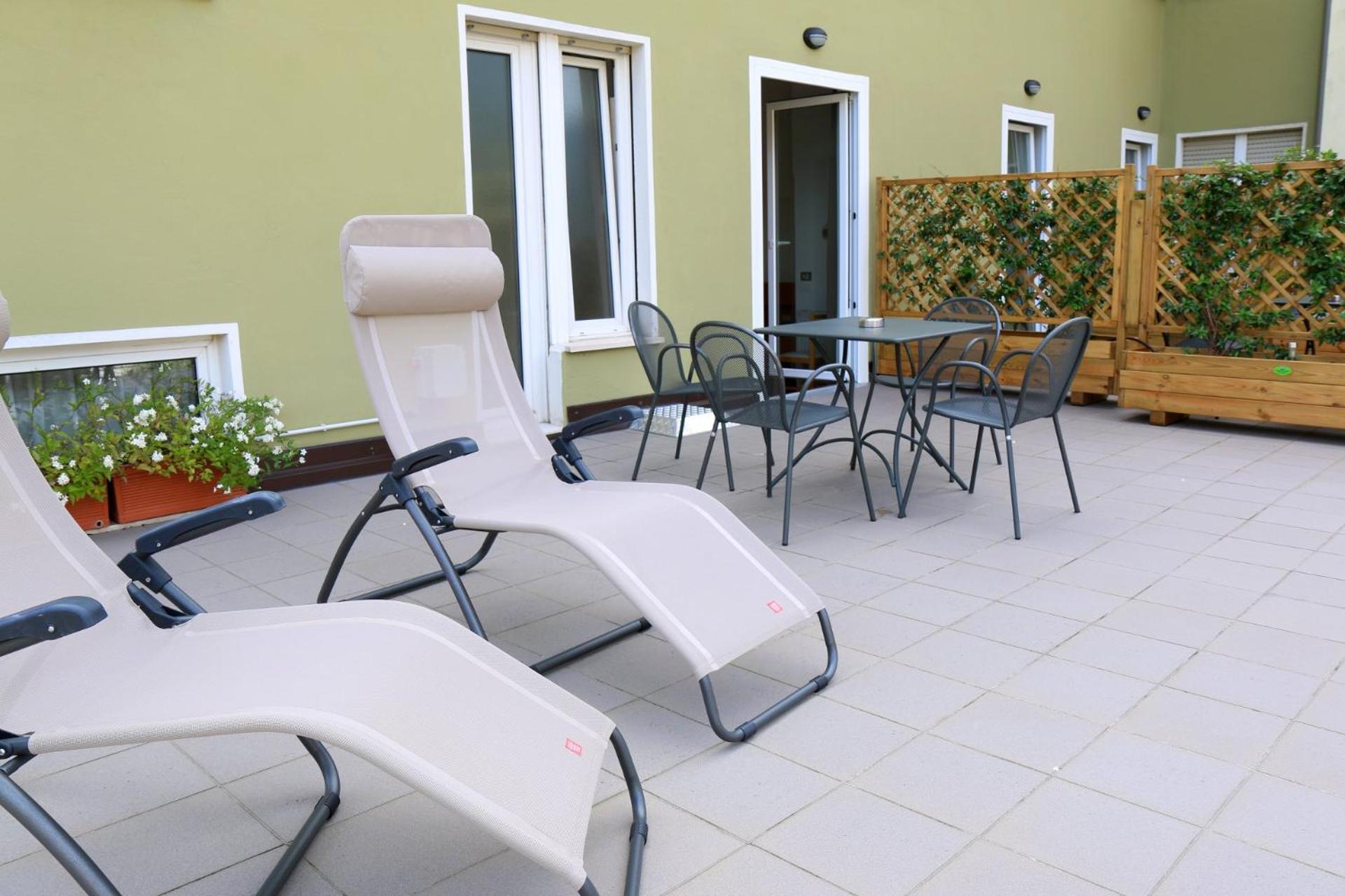 1 doppelbett oder 2 einzelbetten, superior, terrasse