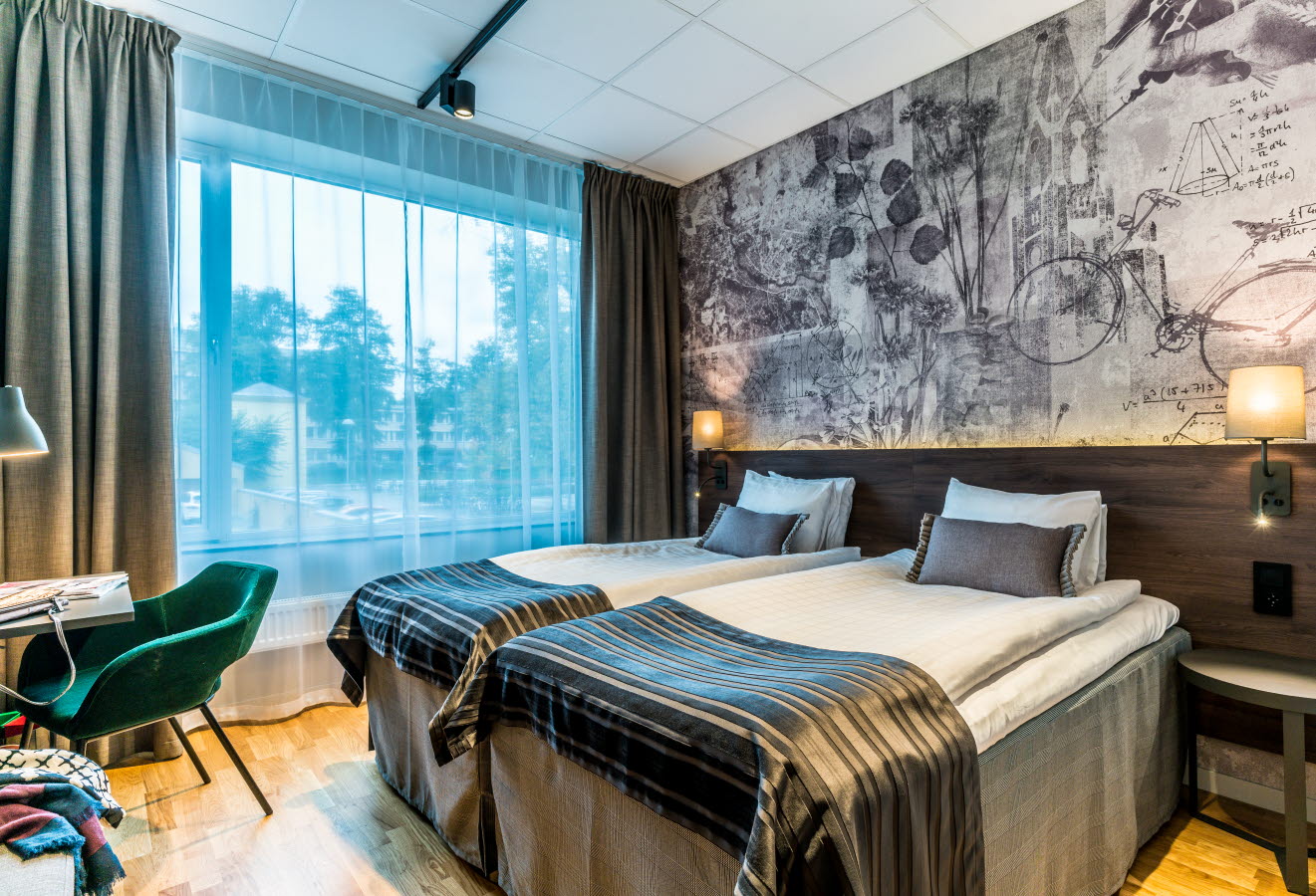 Zimmer mit 2 einzelbetten