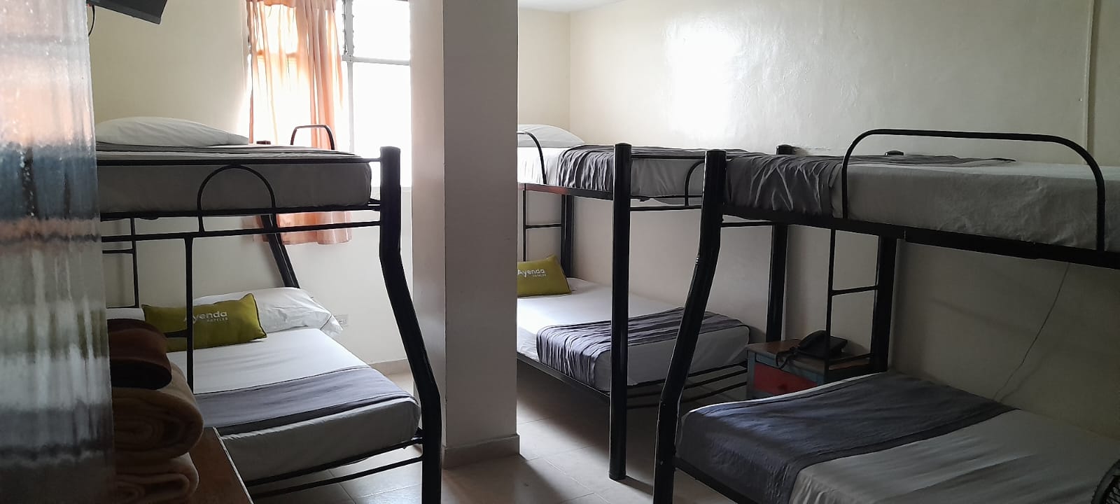 Habitación, familiar, confort