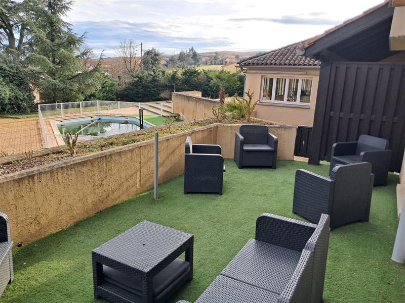 Chambre double, terrasse