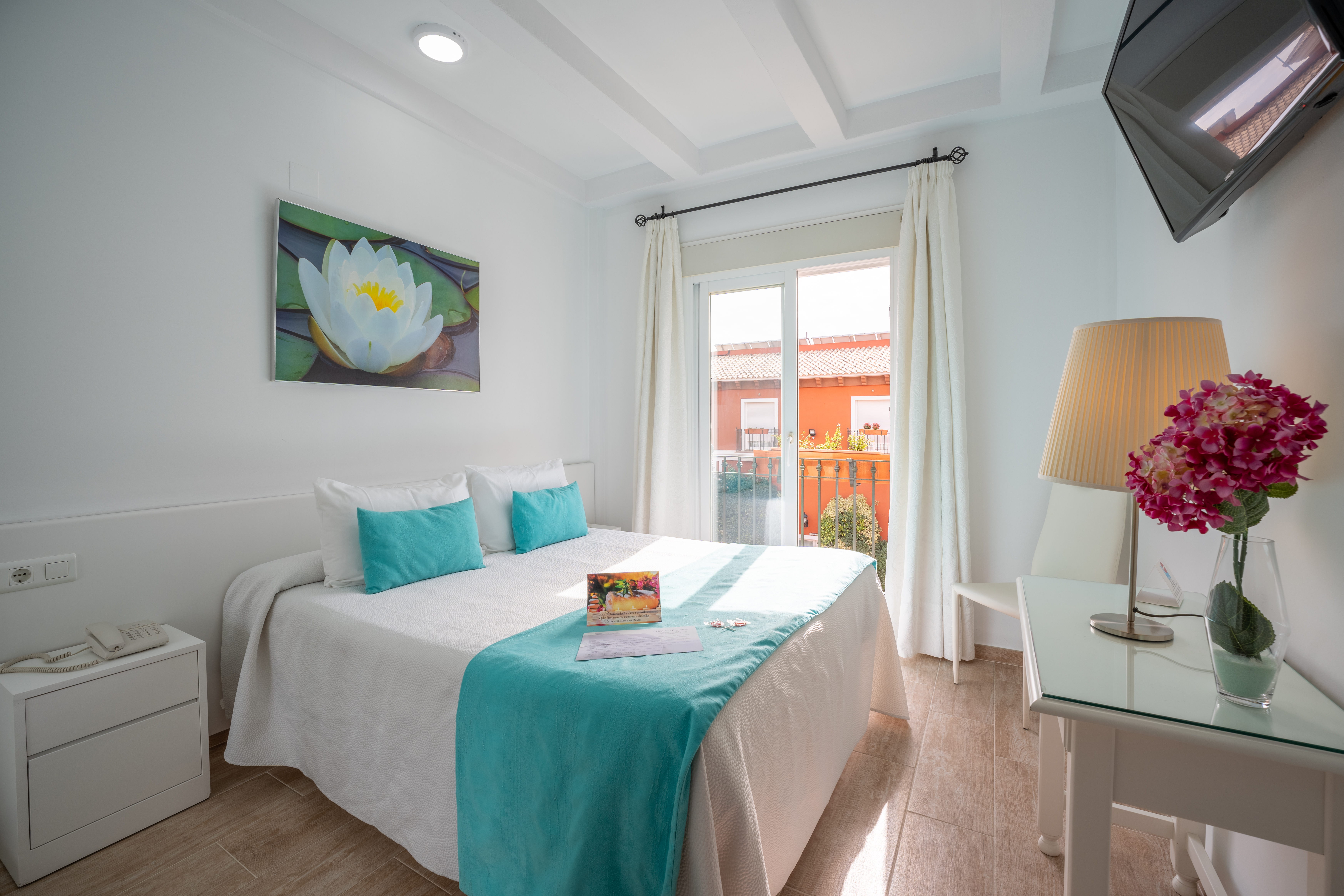 Habitación doble, balcón