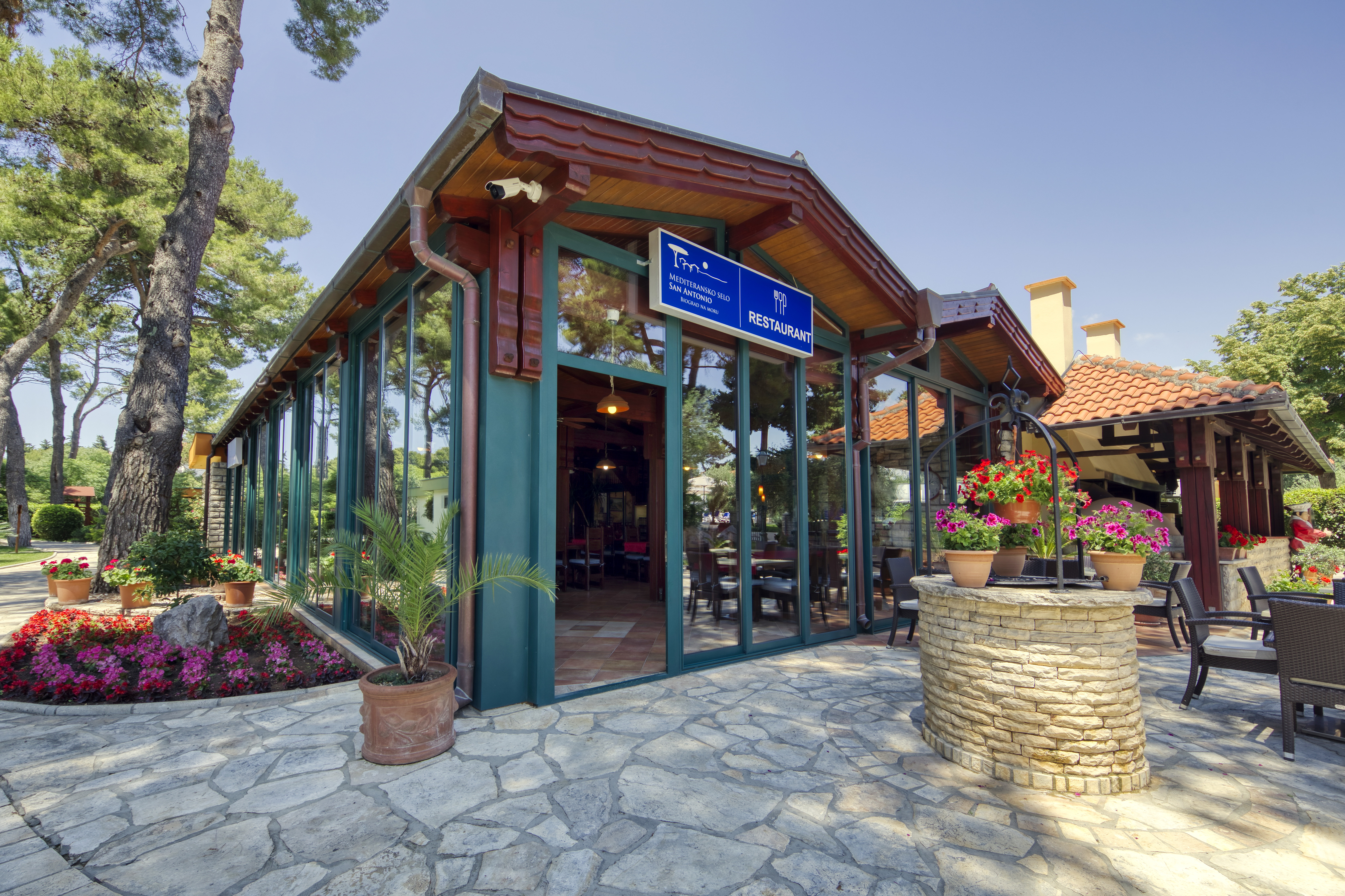 Mediterranean village San Antonio
