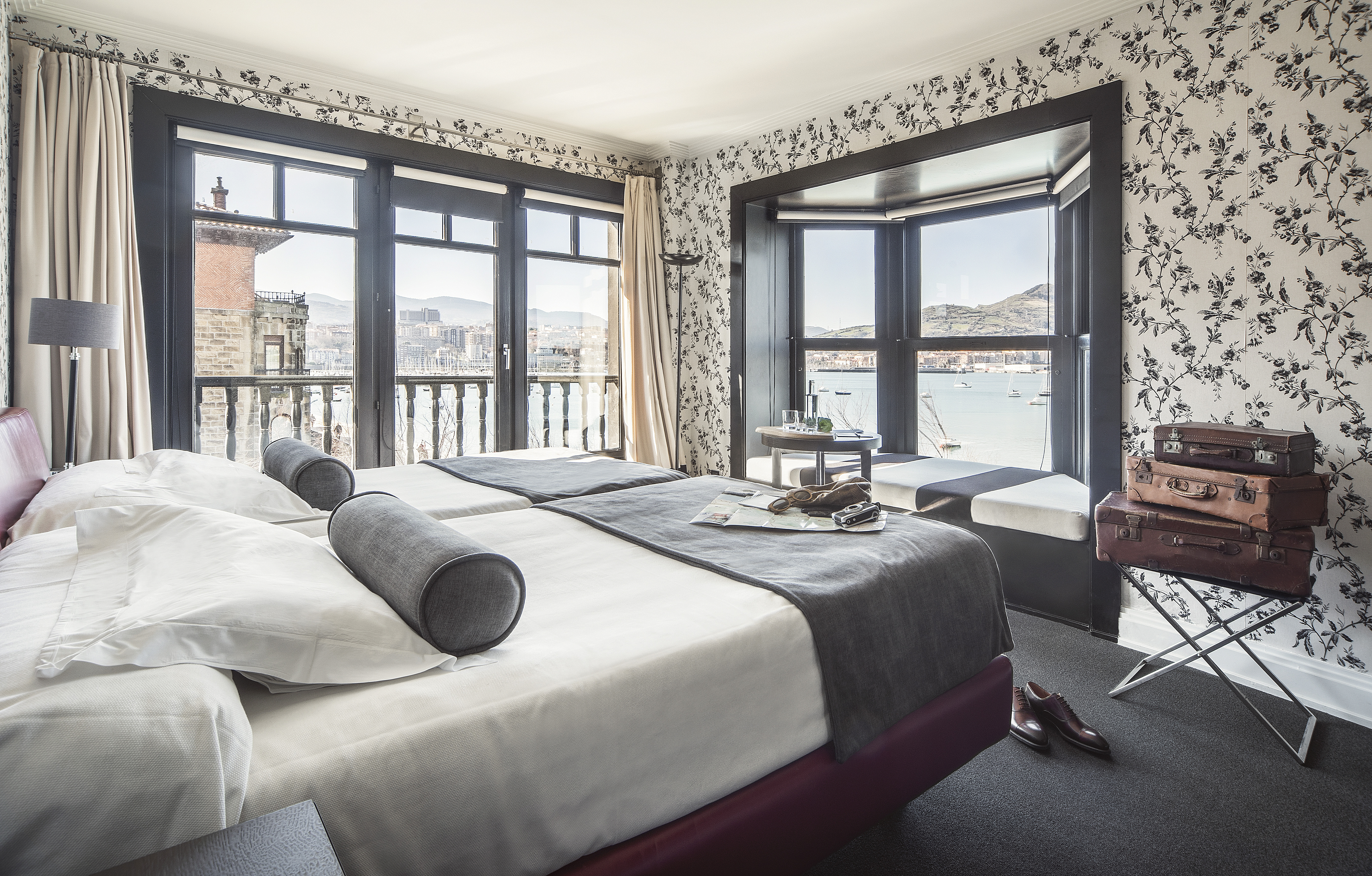 Chambre double avec 1 ou 2 lits, vue sur la mer