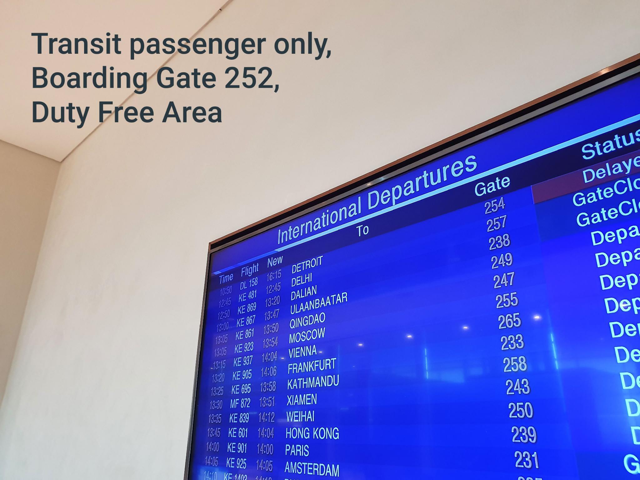 Incheon Airport Transit Hotel (Terminal 1)
