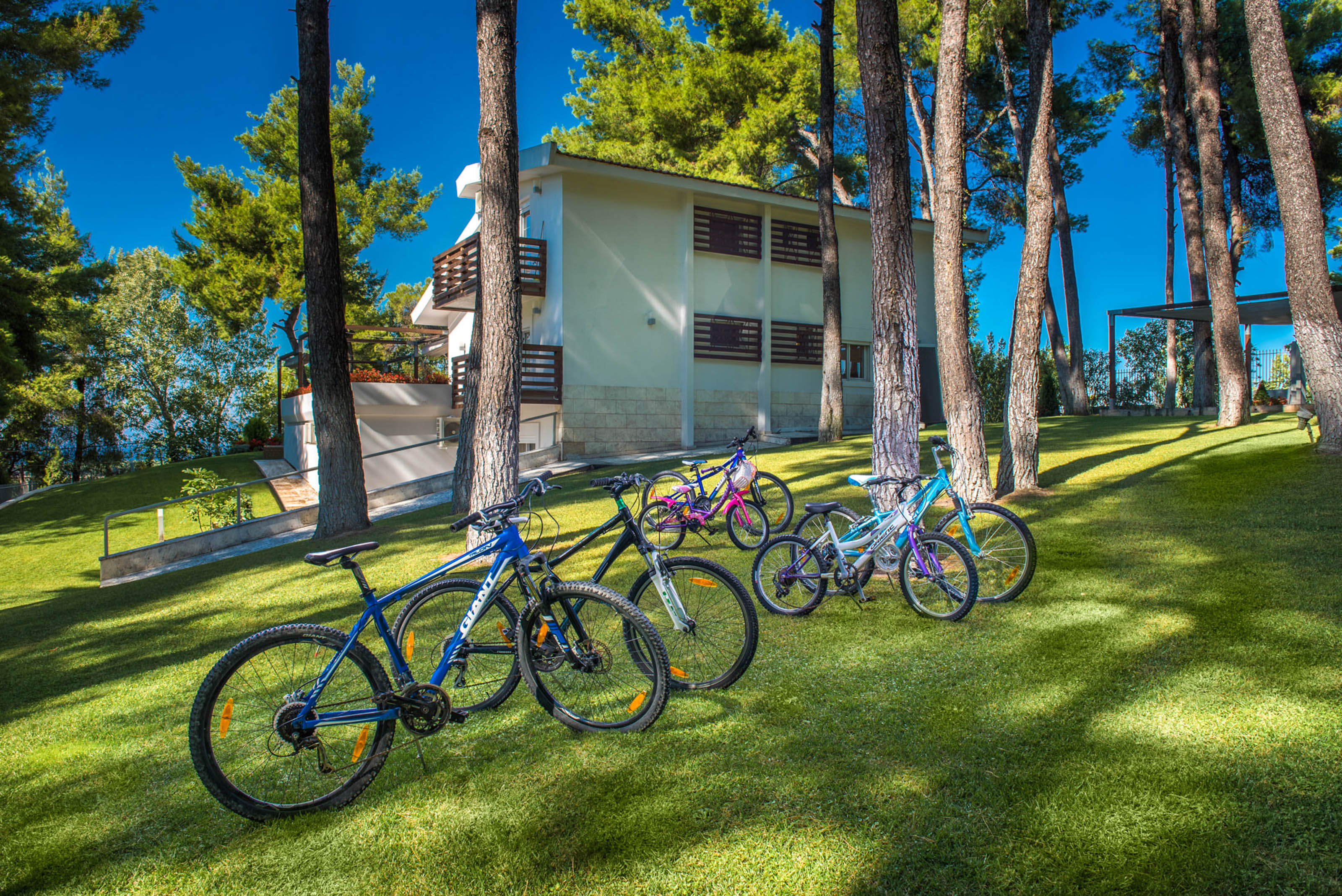 The White Villa At Sani - attēls
