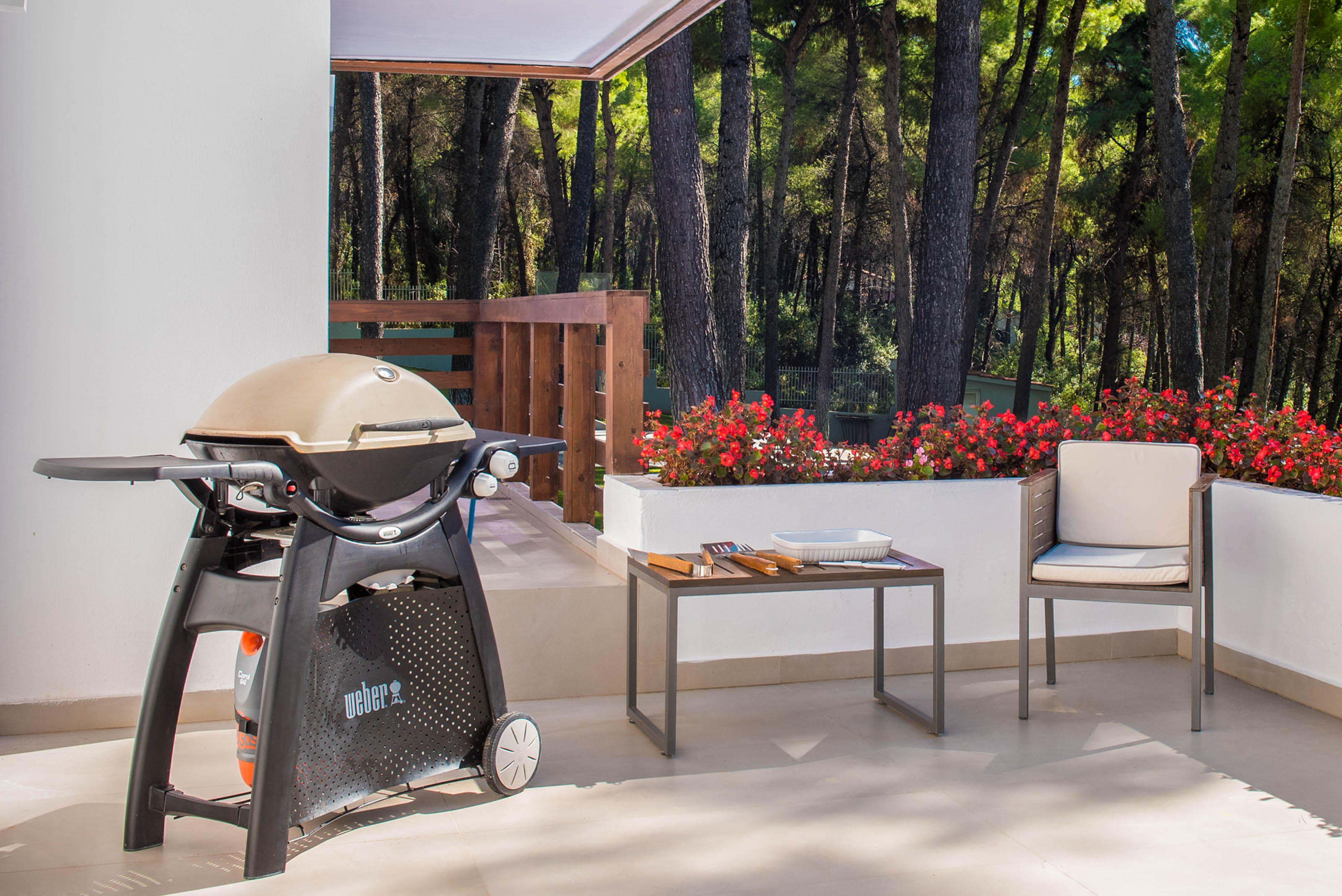 The White Villa At Sani - attēls