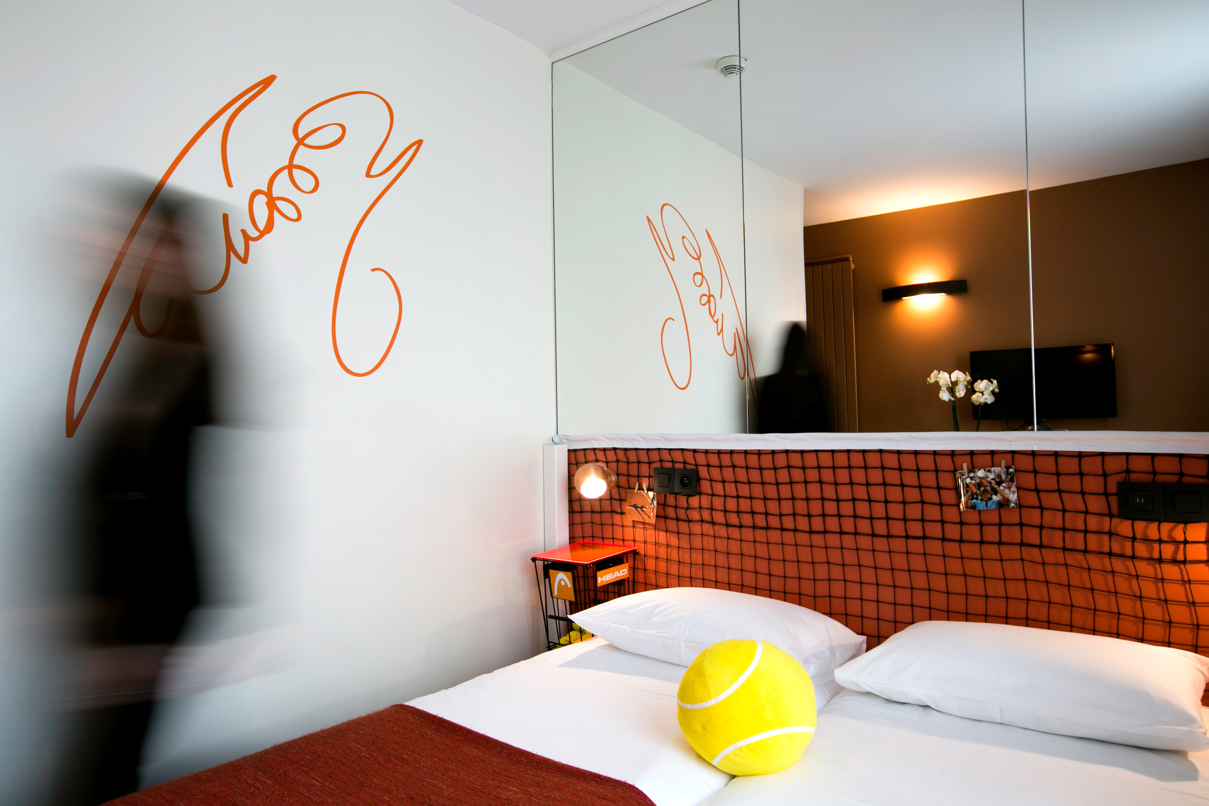 Chambre avec 2 lits