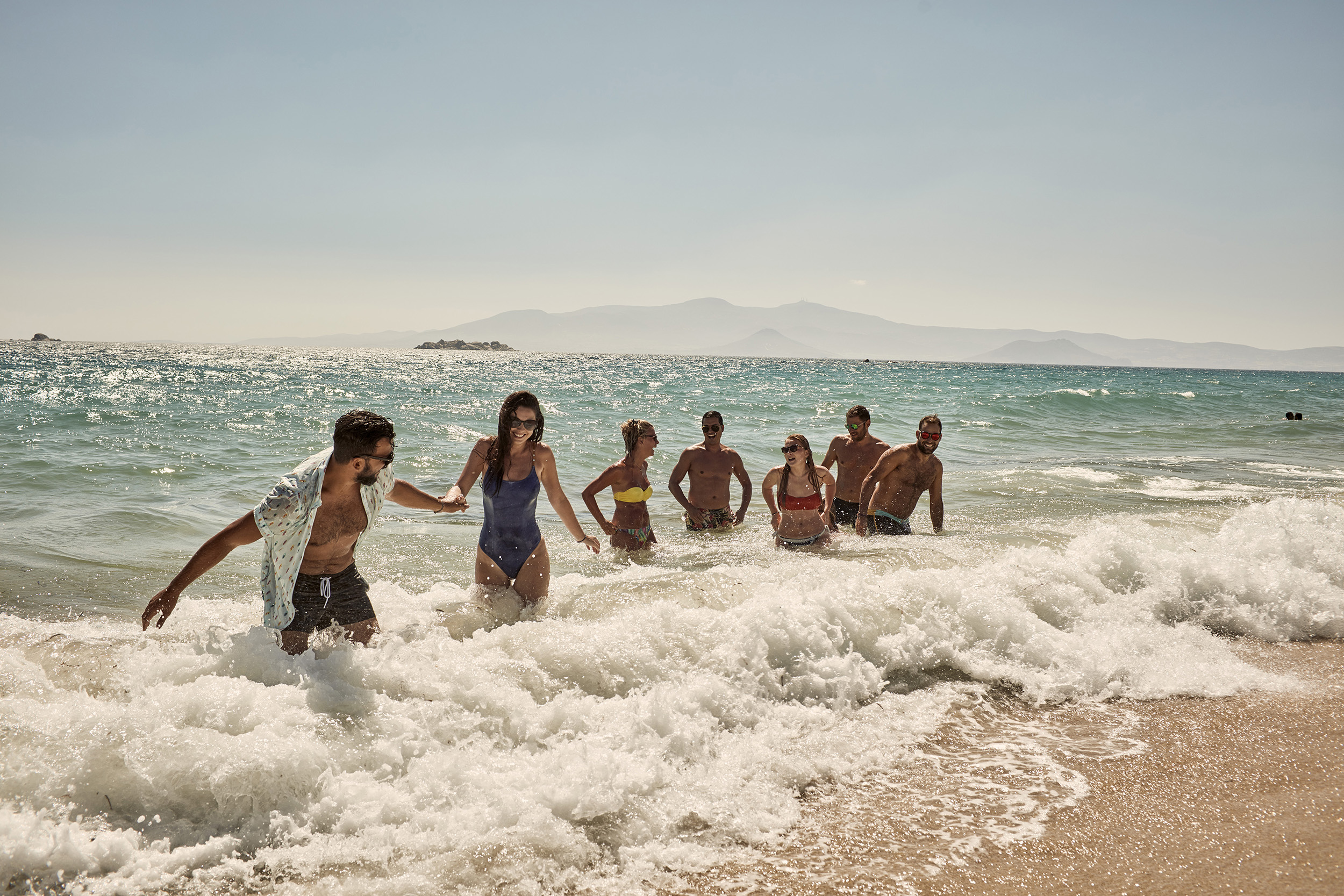 Naxian on the Beach by null