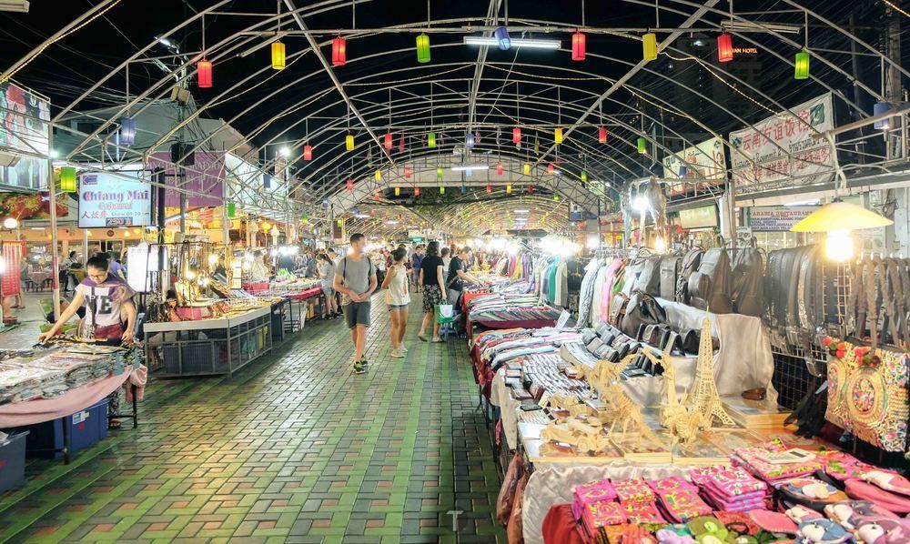 Night Bazaar Place Chiang Mai by null