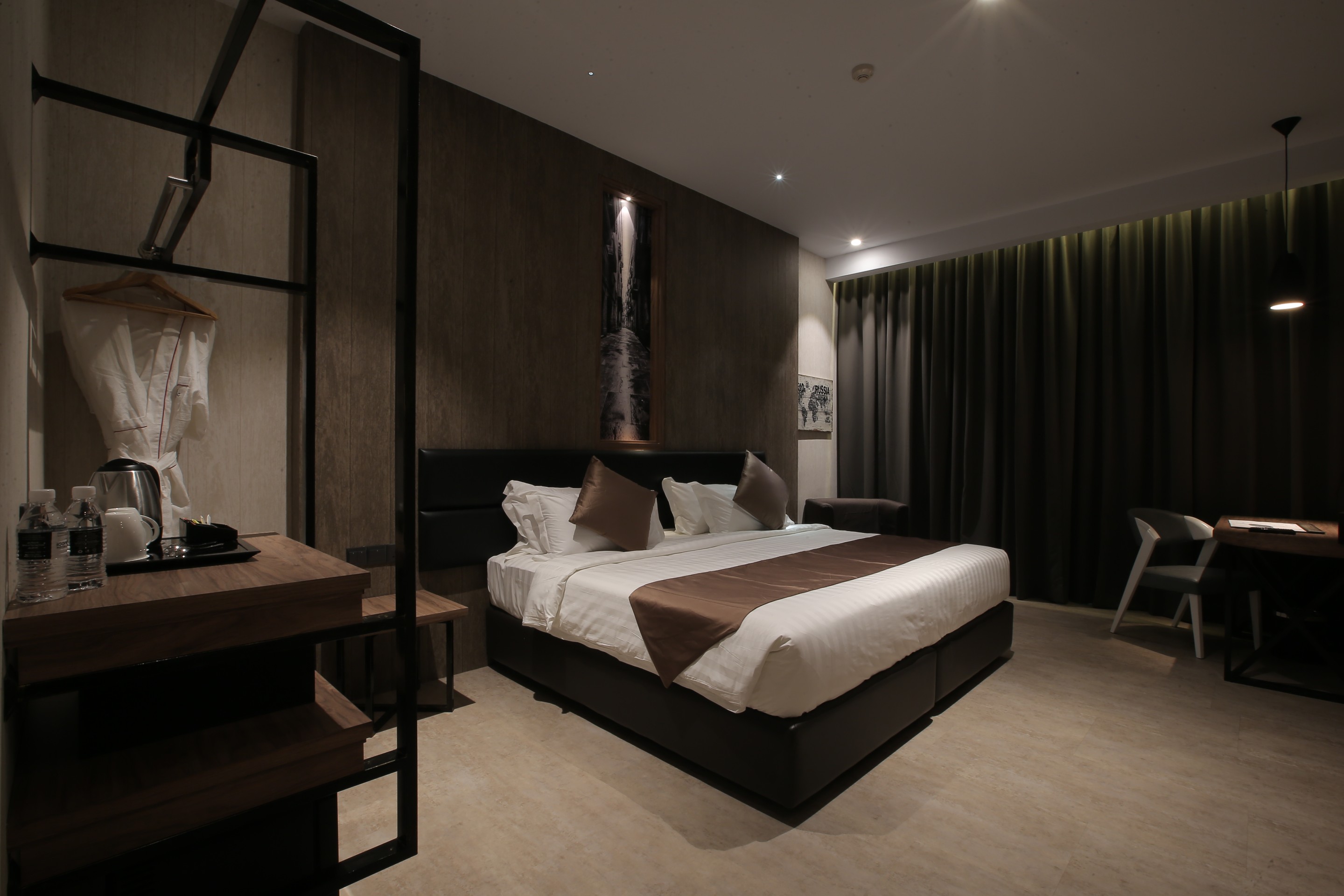 Rooms of Bertam Resort & Water Park Hotel in Penang